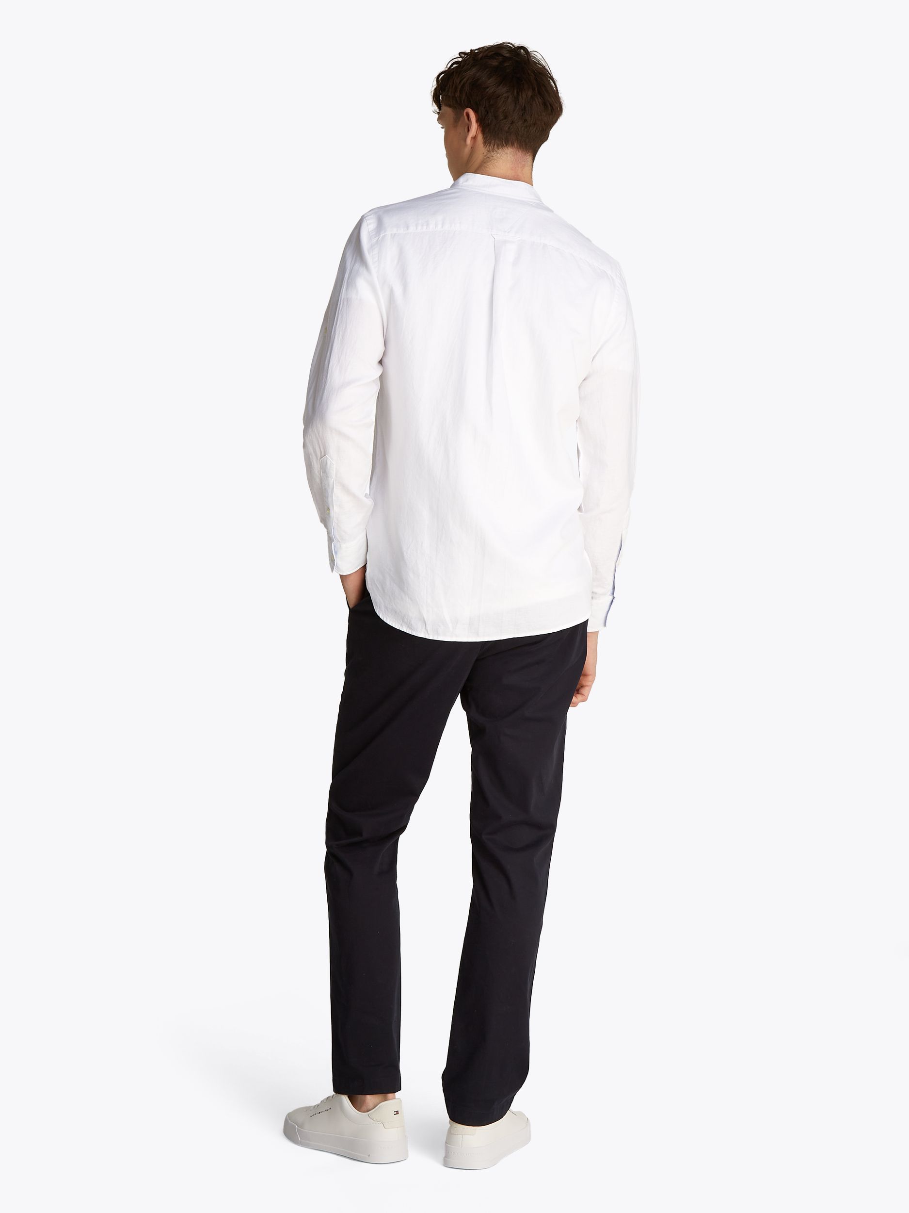 Tommy Hilfiger |  Tommy Hilfiger Hemd Regular Fit  | L | th optic white