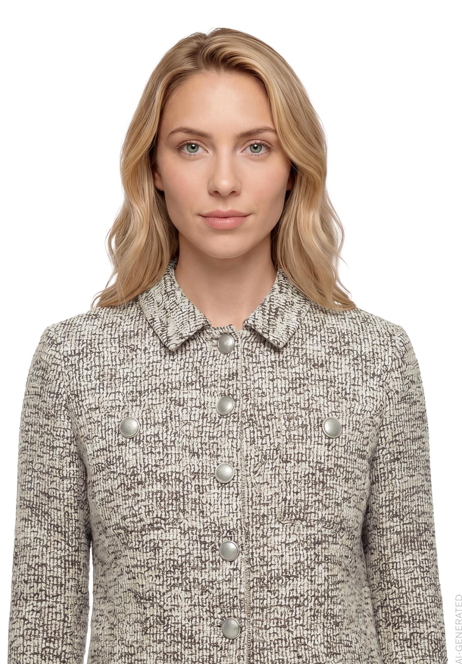 Blazerjacke Kurz 1/1 Arm, Nature/Brown #6