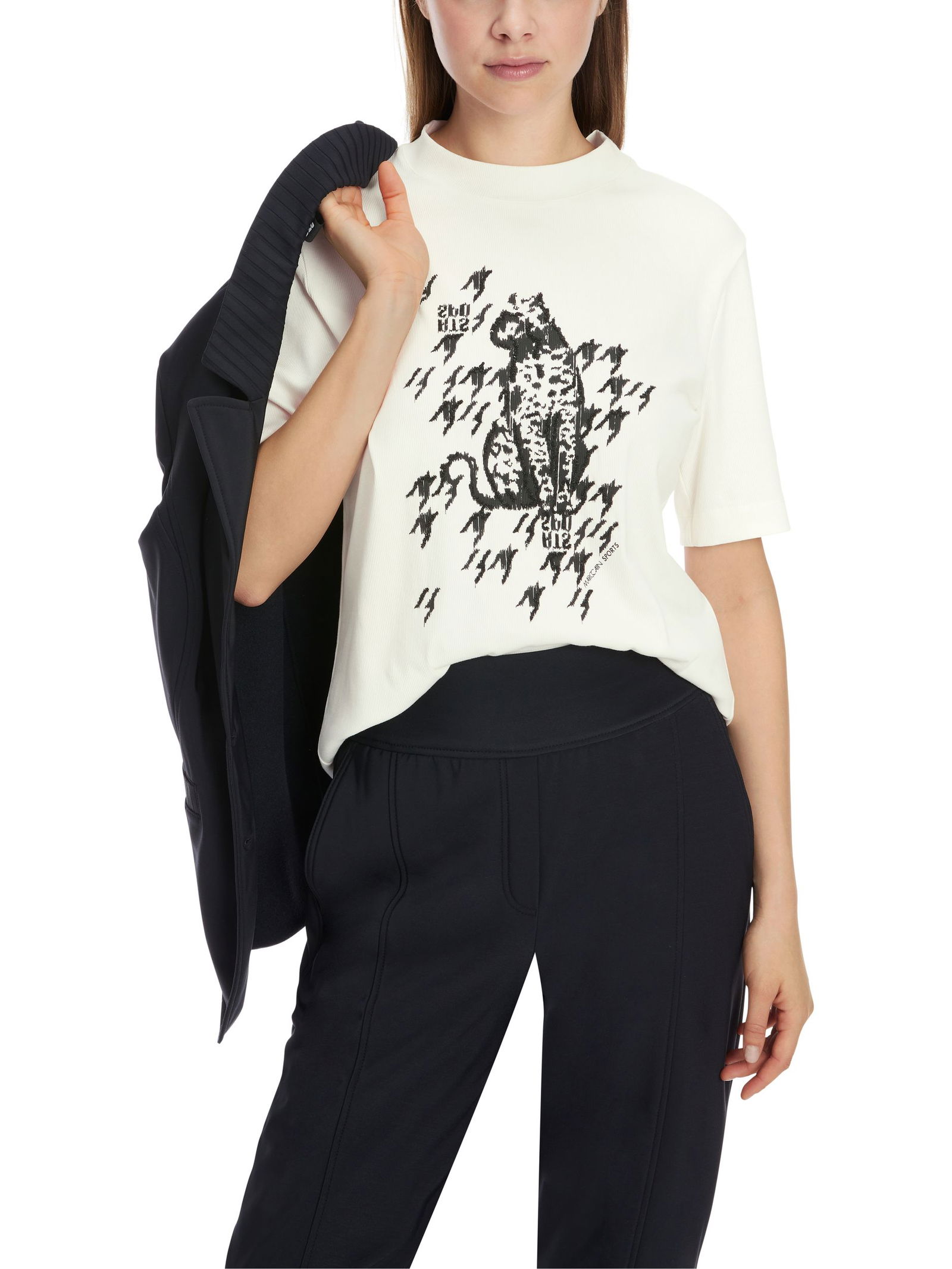 Marc Cain Sports |  Marc Cain Sports Shirt  | 38 | off-white