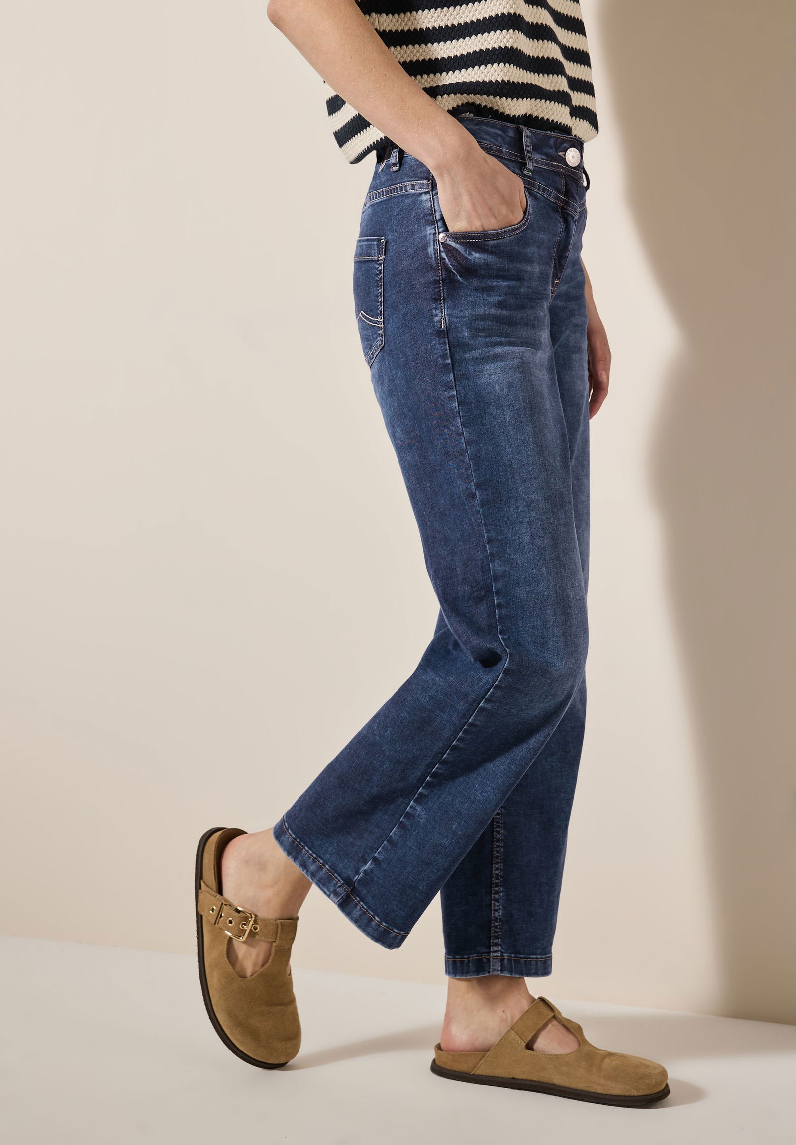  | Style NOS Neele Mid Blue, mid blue used wash | 36/26 | mid blue used wash