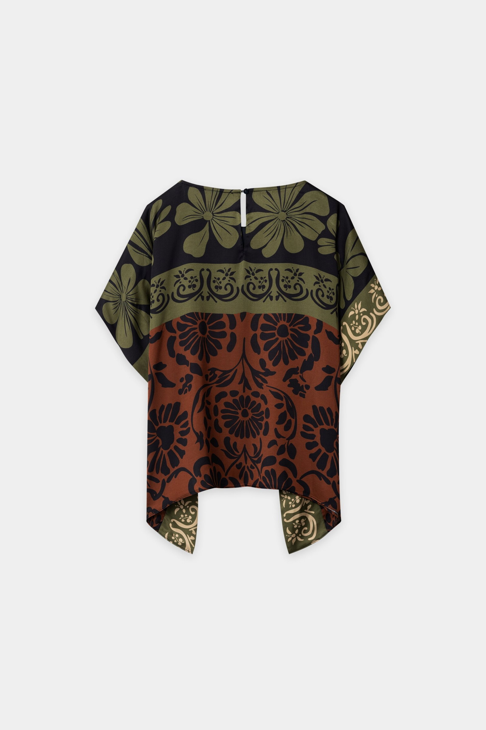 Bluse, the autumn leaf print #6