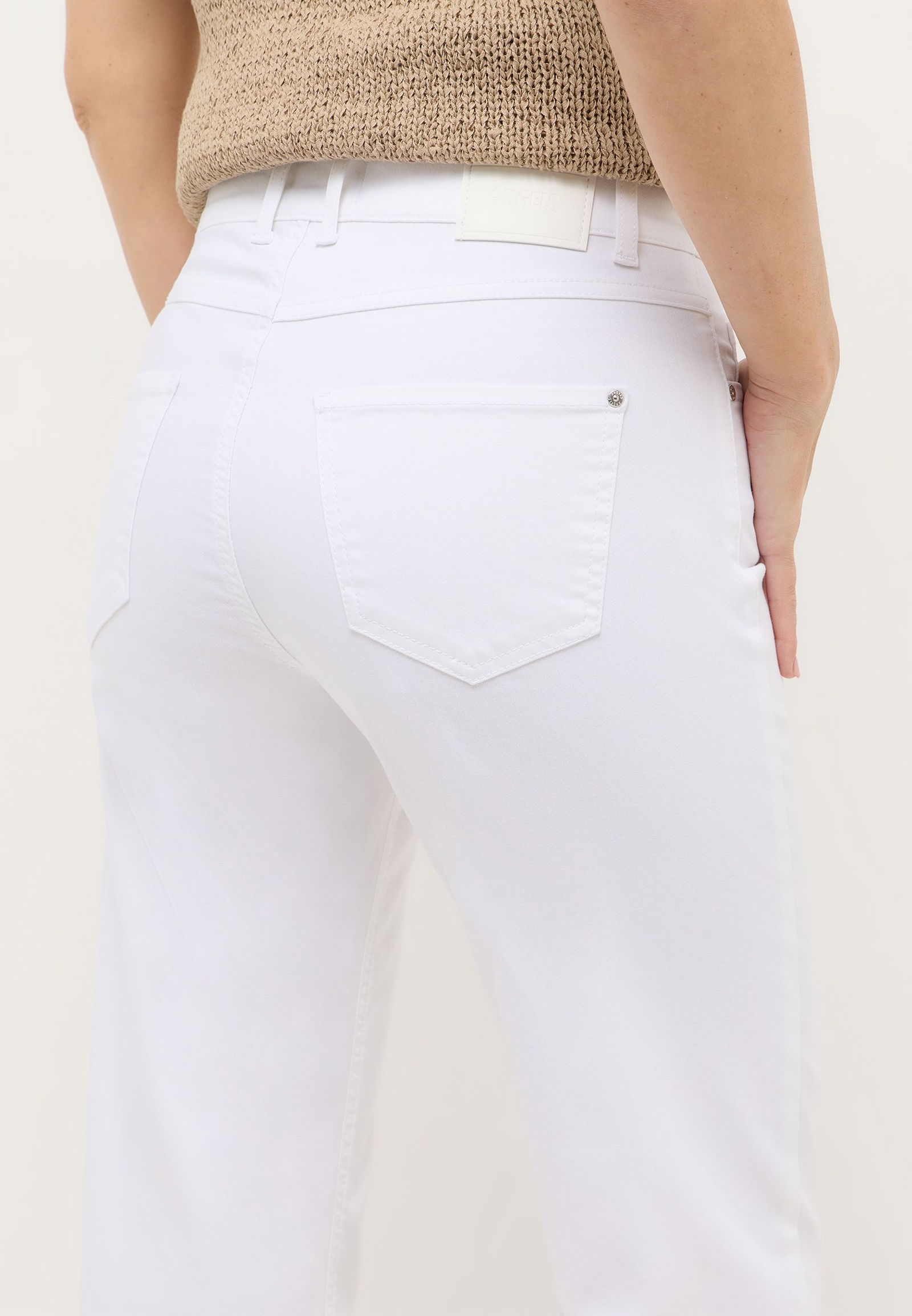 Angels |  Angels Straight Leg Jeans "Lara" | 42/30 | white