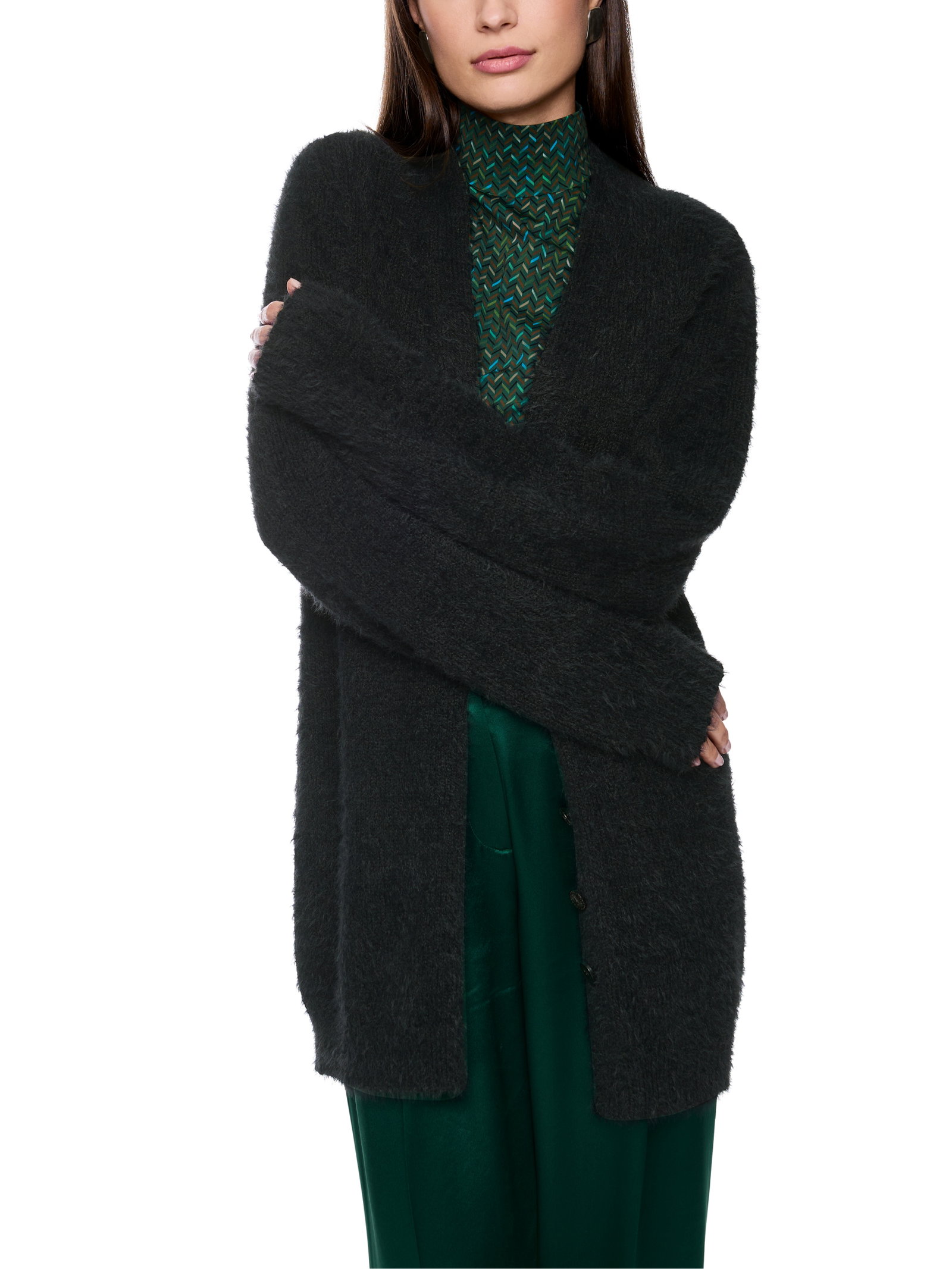 Langer Cardigan "Rethink Together" #5