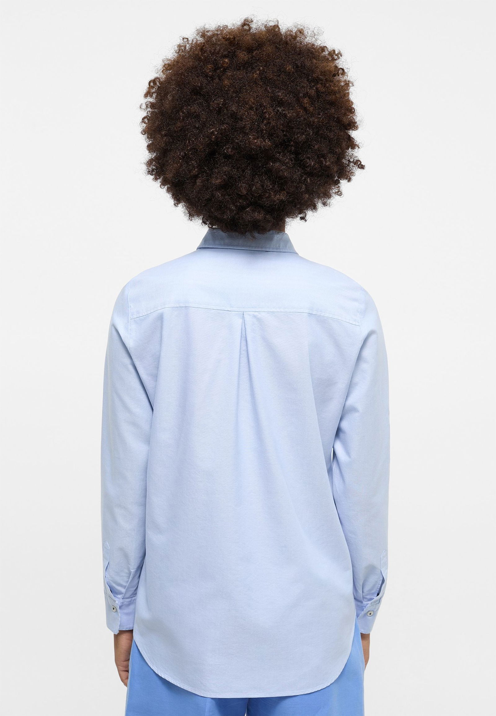 Eterna |  Eterna Oxford Shirt Hemdbluse | 46 | hellblau