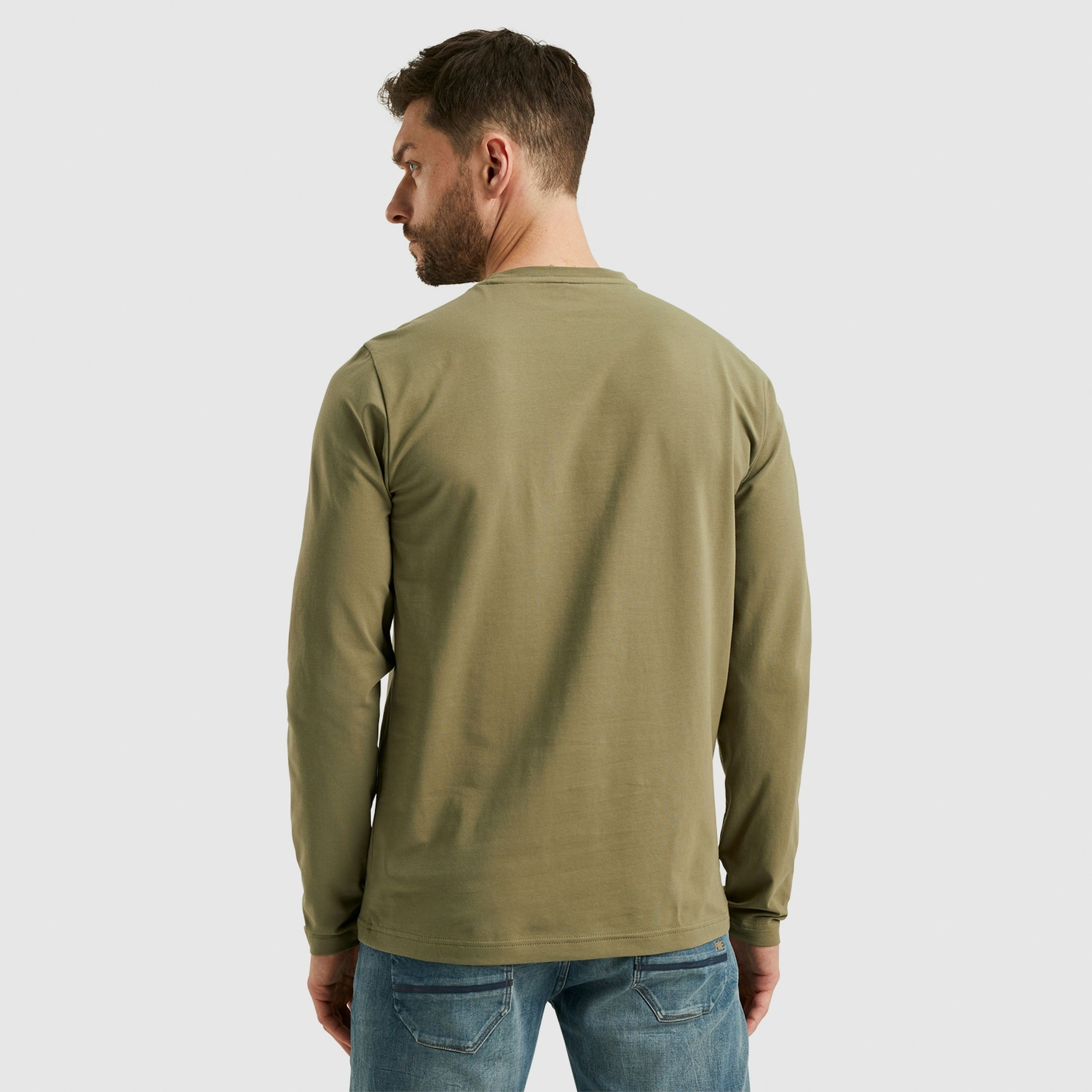 PME Legend |  PME Legend Longsleeve  | XXXL | deep lichen green