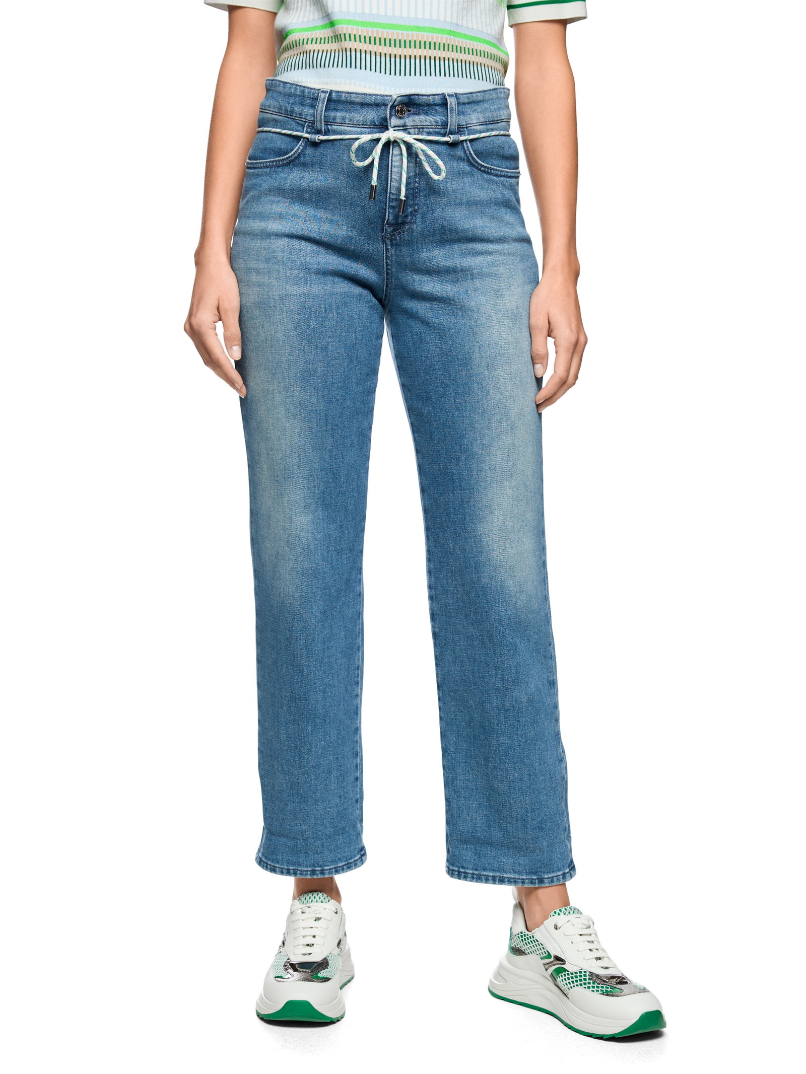 Marc Cain Sports feminine Jeans FENDOU mit Kordel #7