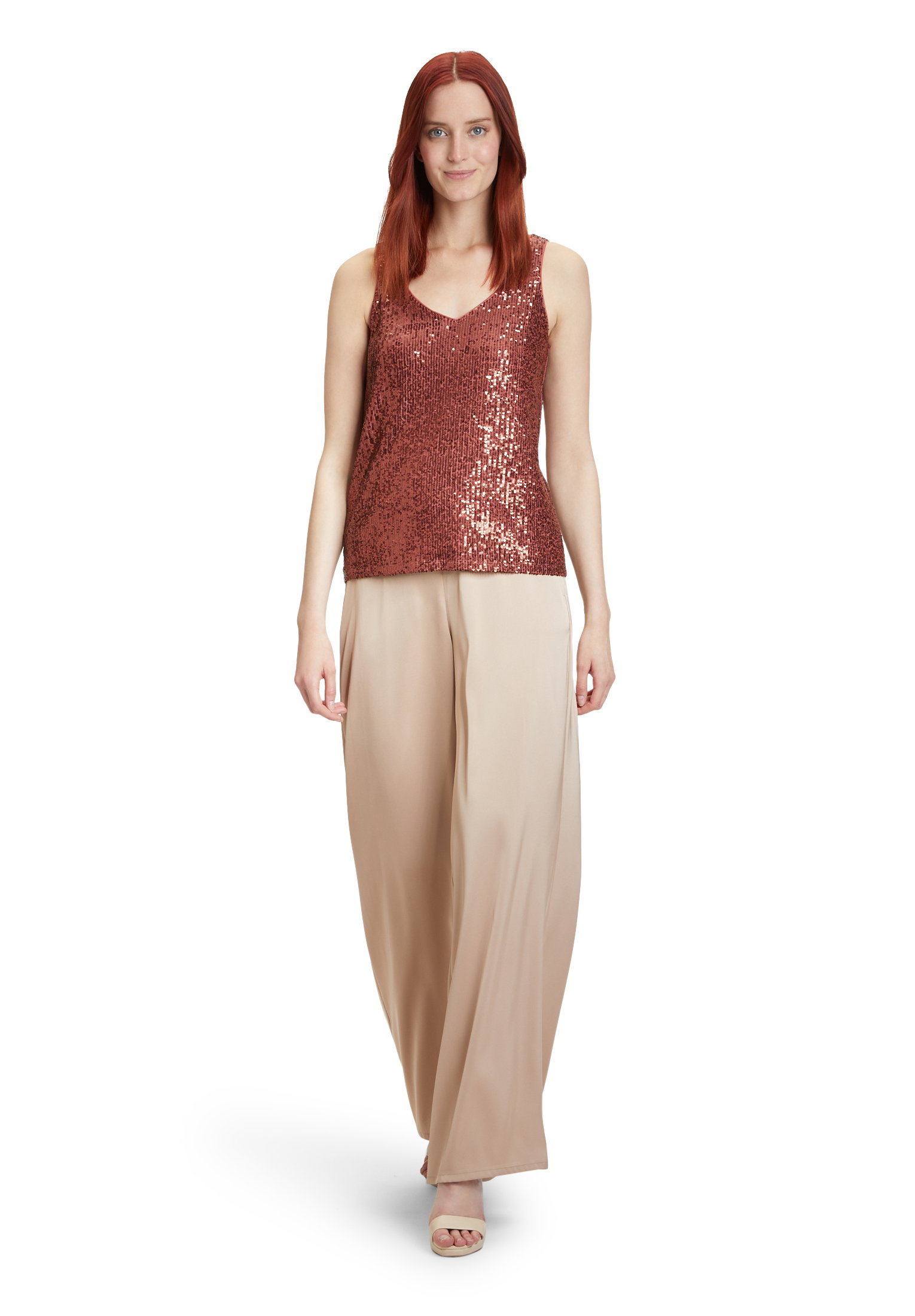 V by Vera Mont  Pailletten-Top #5
