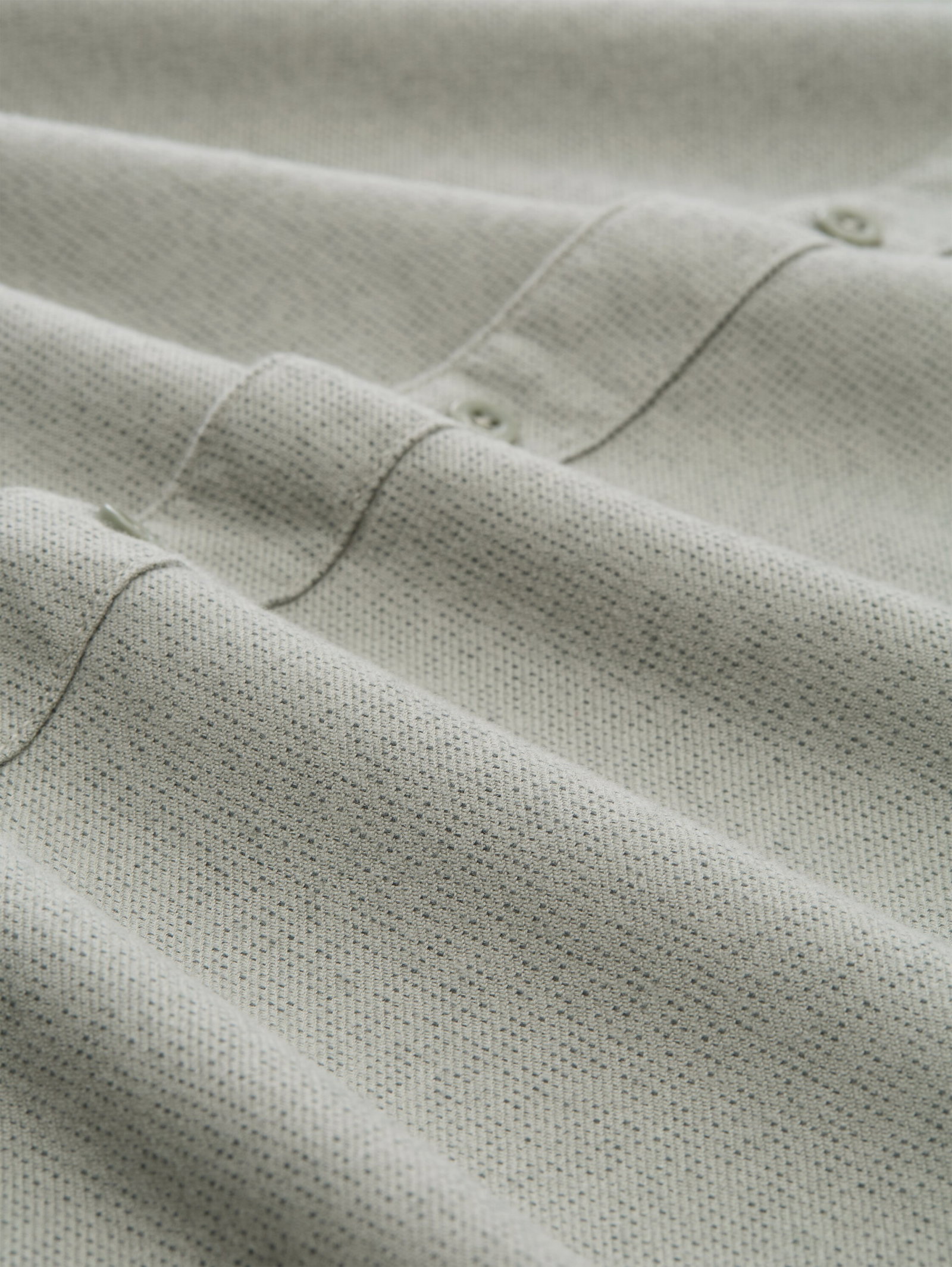 structured shirt, mint based green structure #7