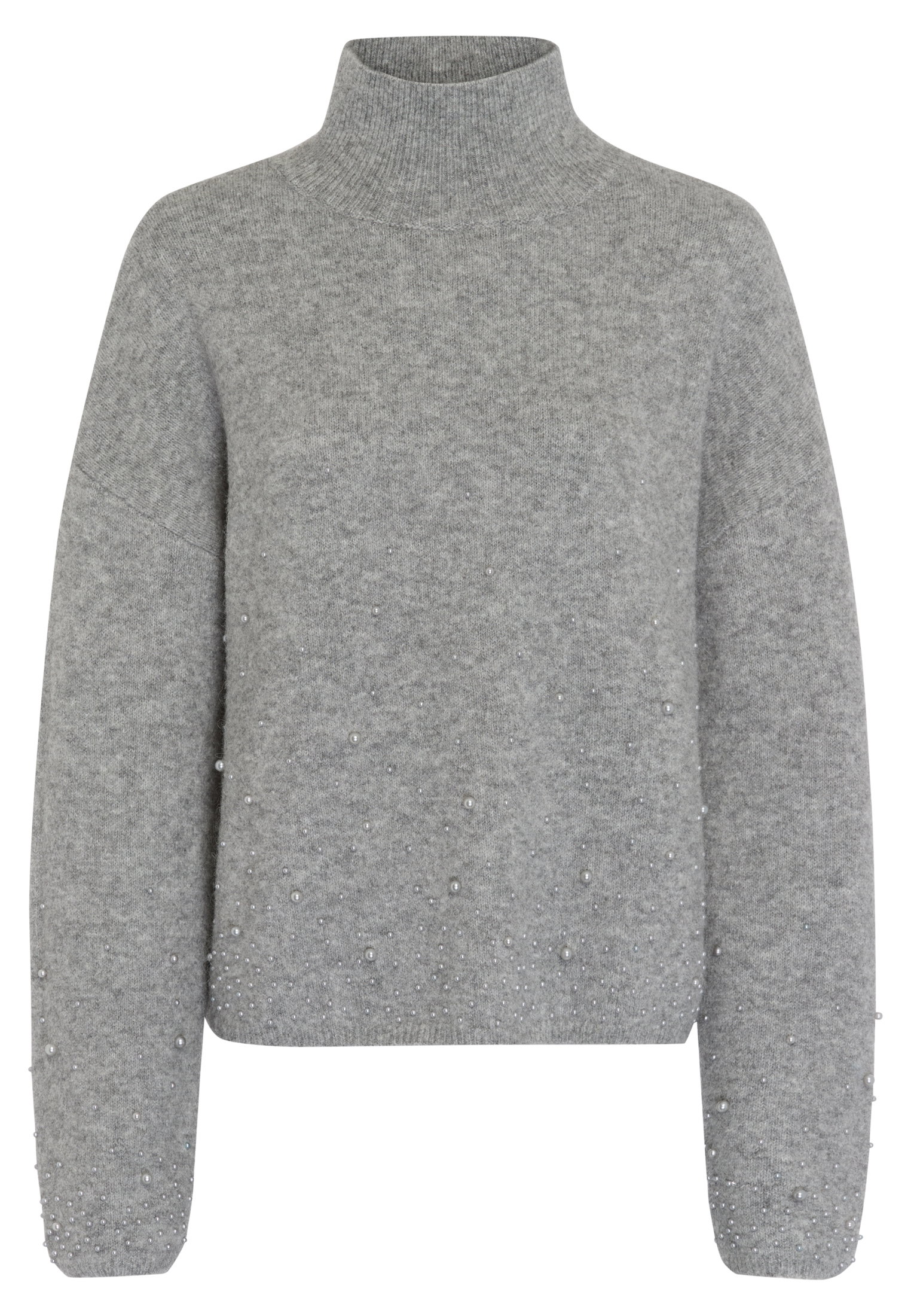 Marc Aurel Pullover mit Perlen-Applikation #1