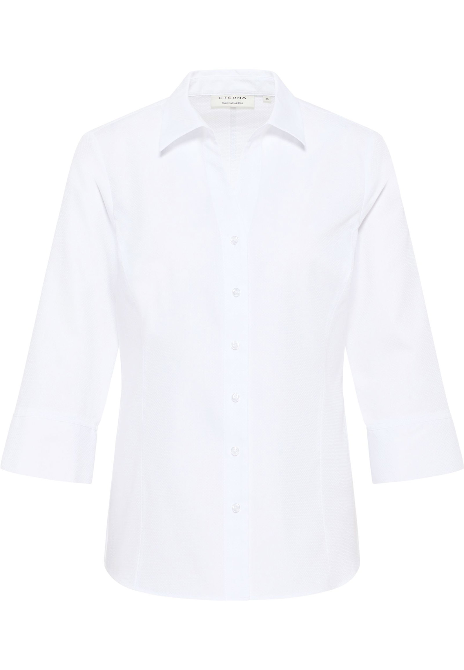Eterna |  Eterna Businessbluse  | 42 | weiß