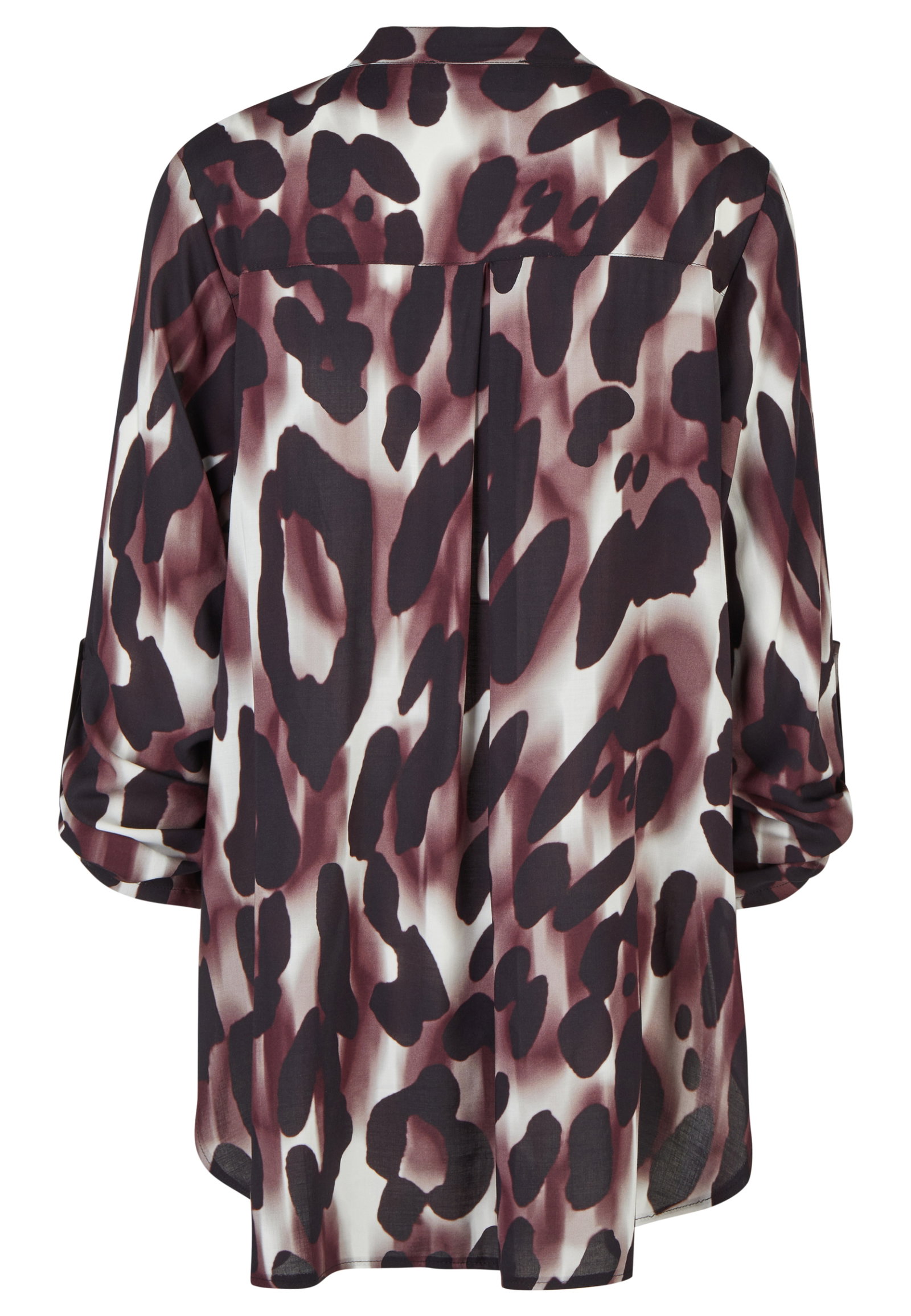 Bluse 1/1 Arm, Aubergine #2