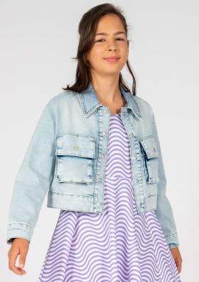 Blue Effect Girls Jeans Jacke #1