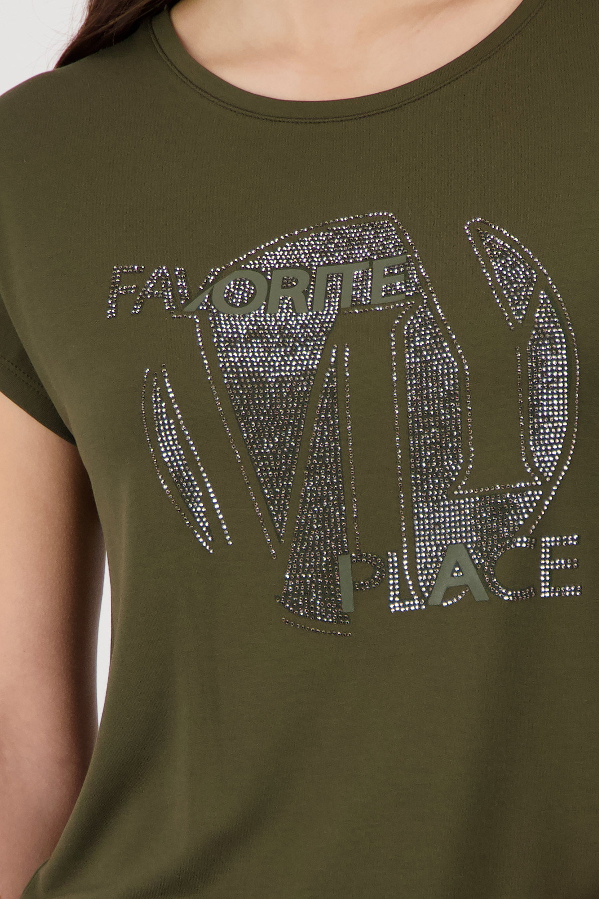 T-Shirt, olive #5