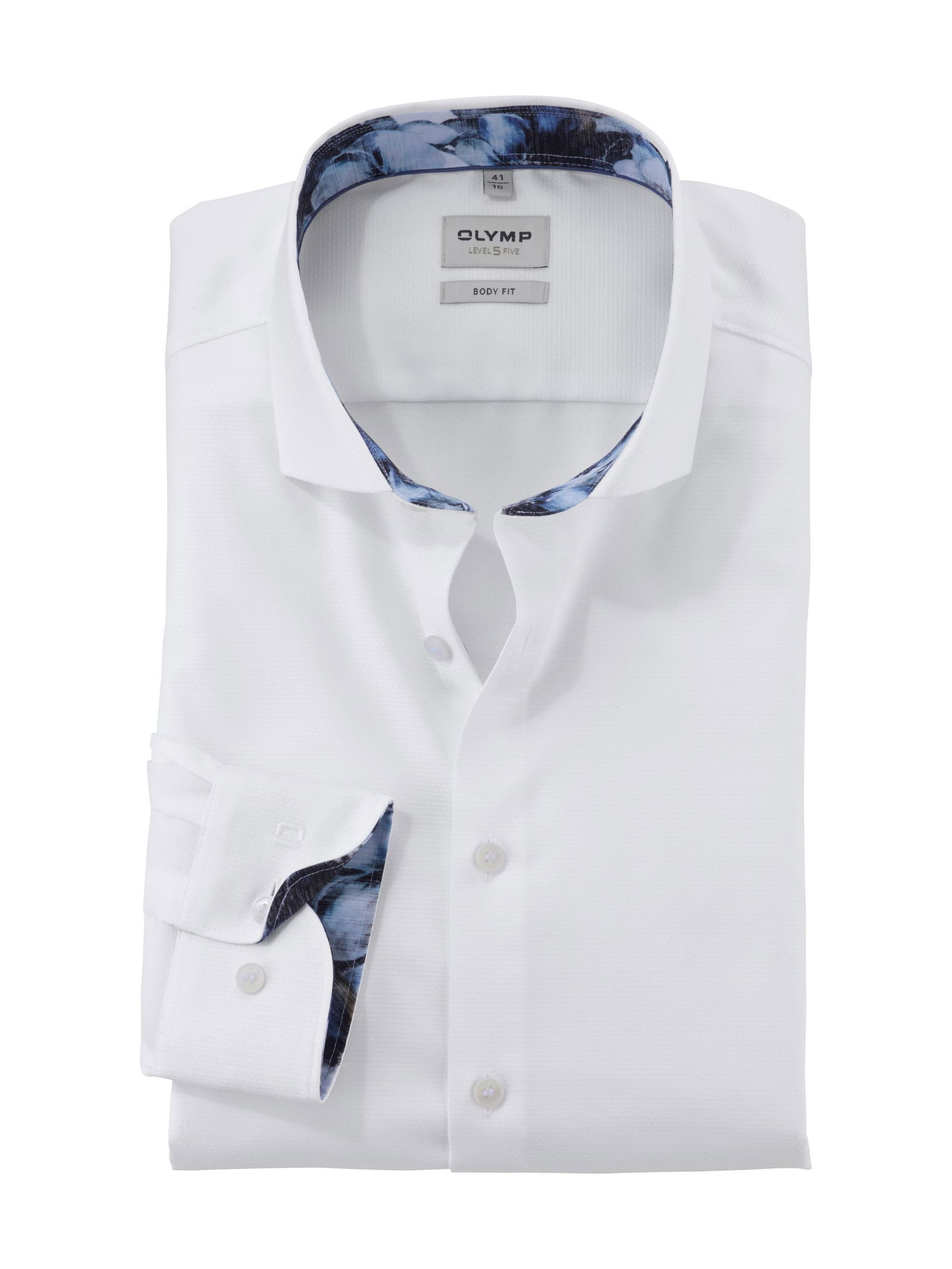 Olymp |  Olymp Hemd Modern Fit  | 41 | weiß