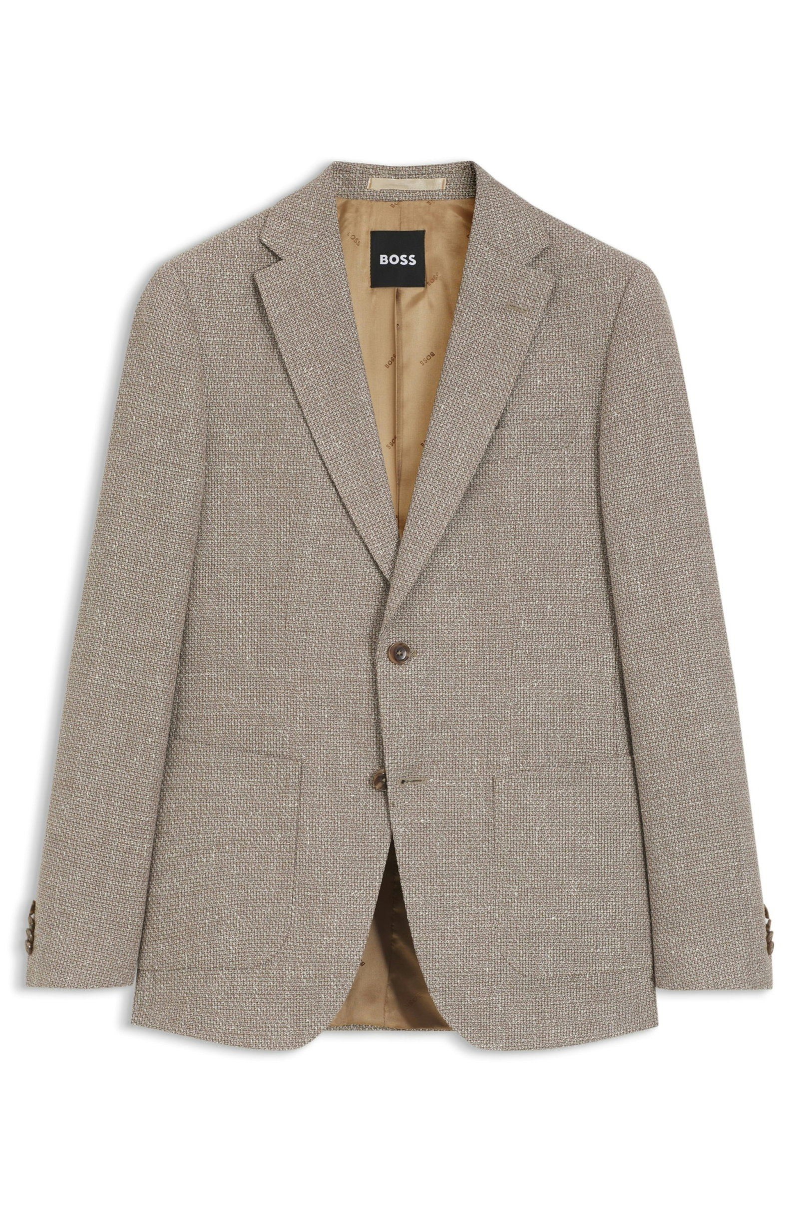 Boss Black Jacket Sakko H-Hutson 10281045 01, Medium Beige #1