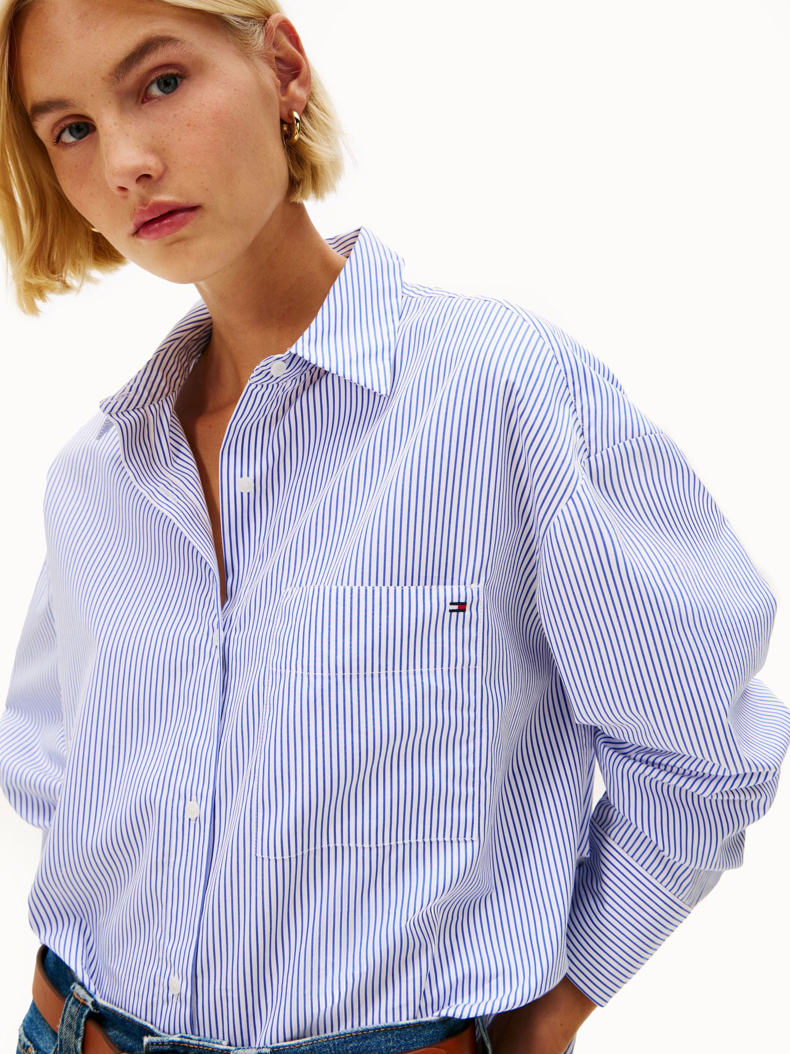 Tommy Hilfiger | Tommy Hilfiger Shirt | 38 | leo shimmer