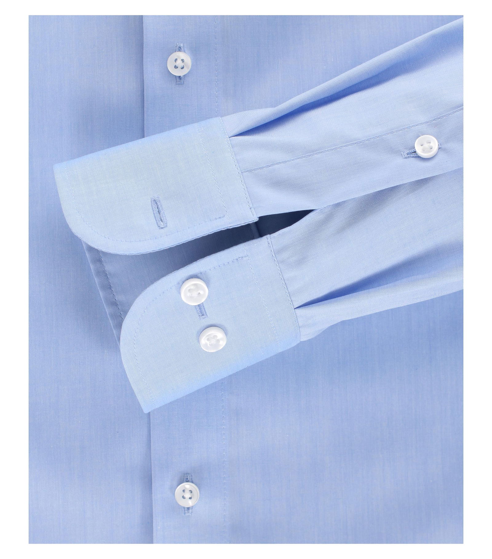 Popeline Hemd unifarben extra langer Arm 72cm