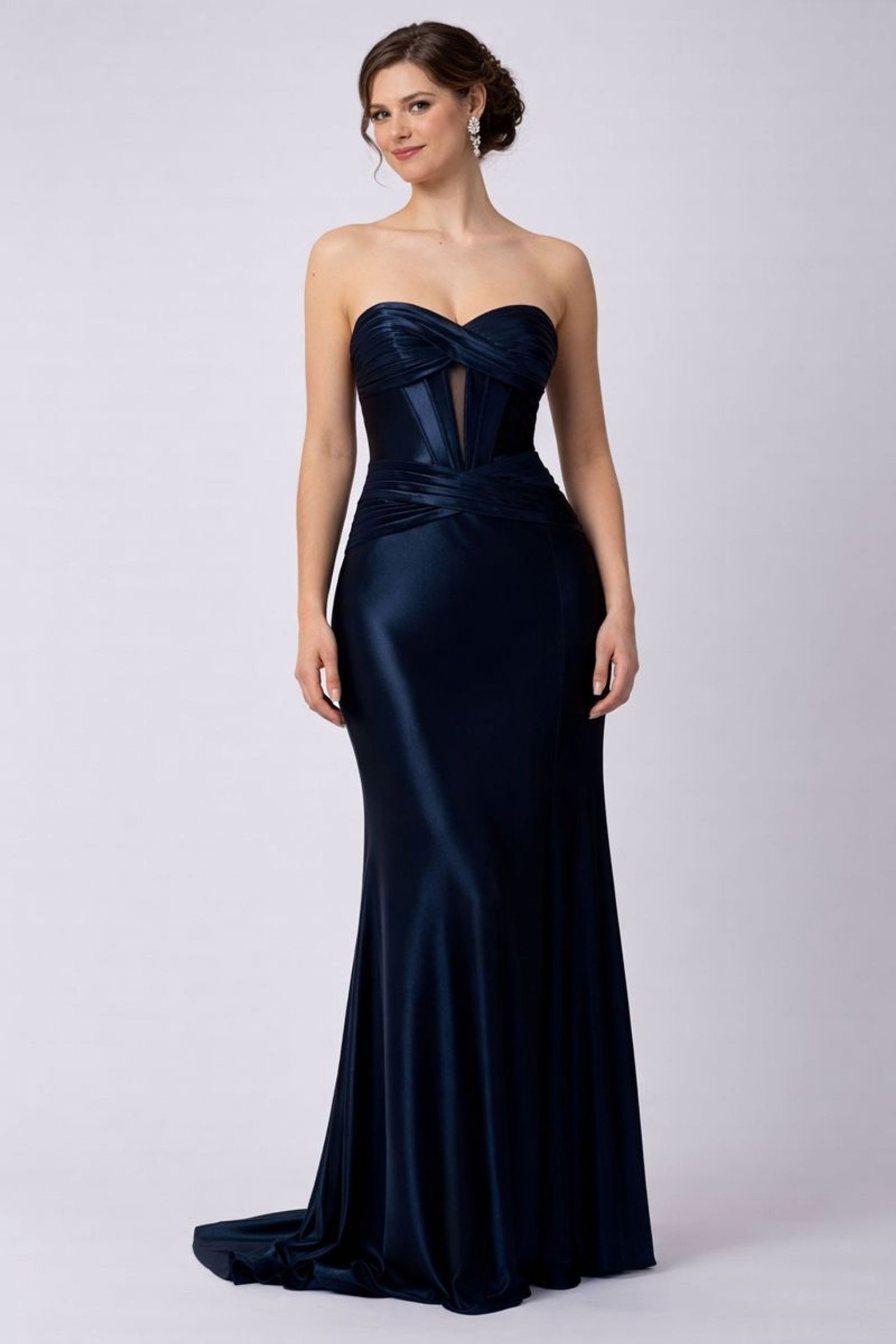 Mascara London |  Mascara London Langes Kleid  | 36 | blau