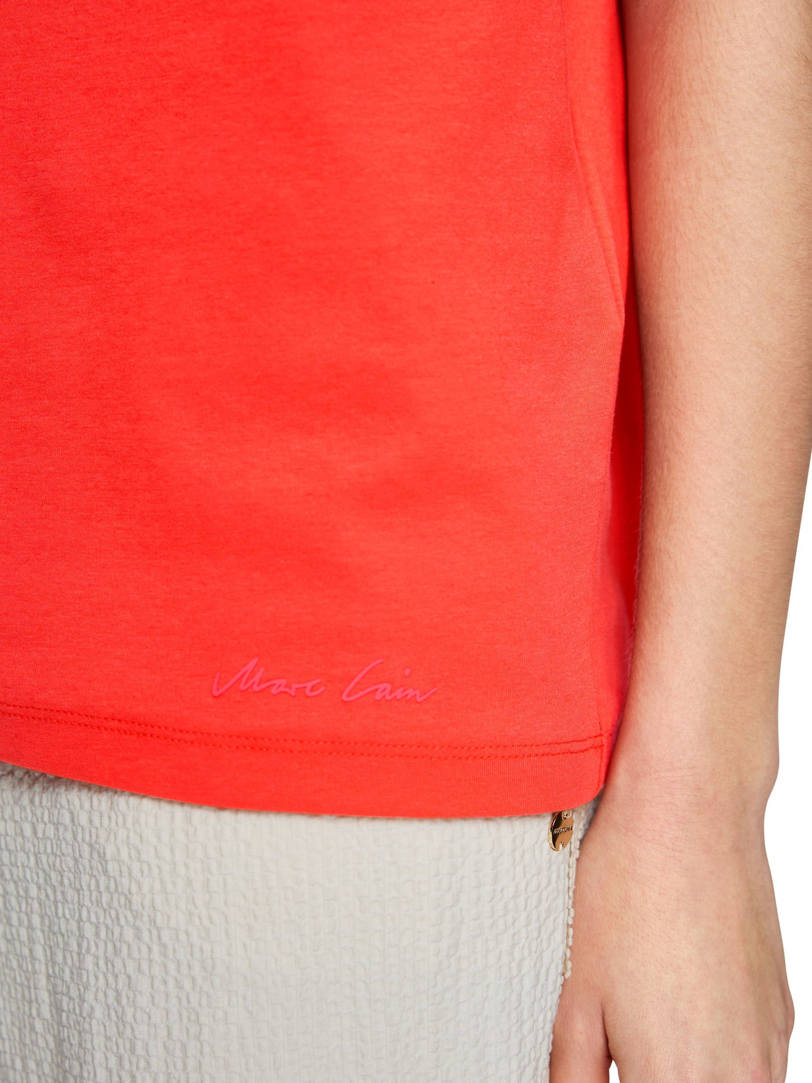 Marc Cain Collections |  Marc Cain Collections Top  | 40 | bright tomato