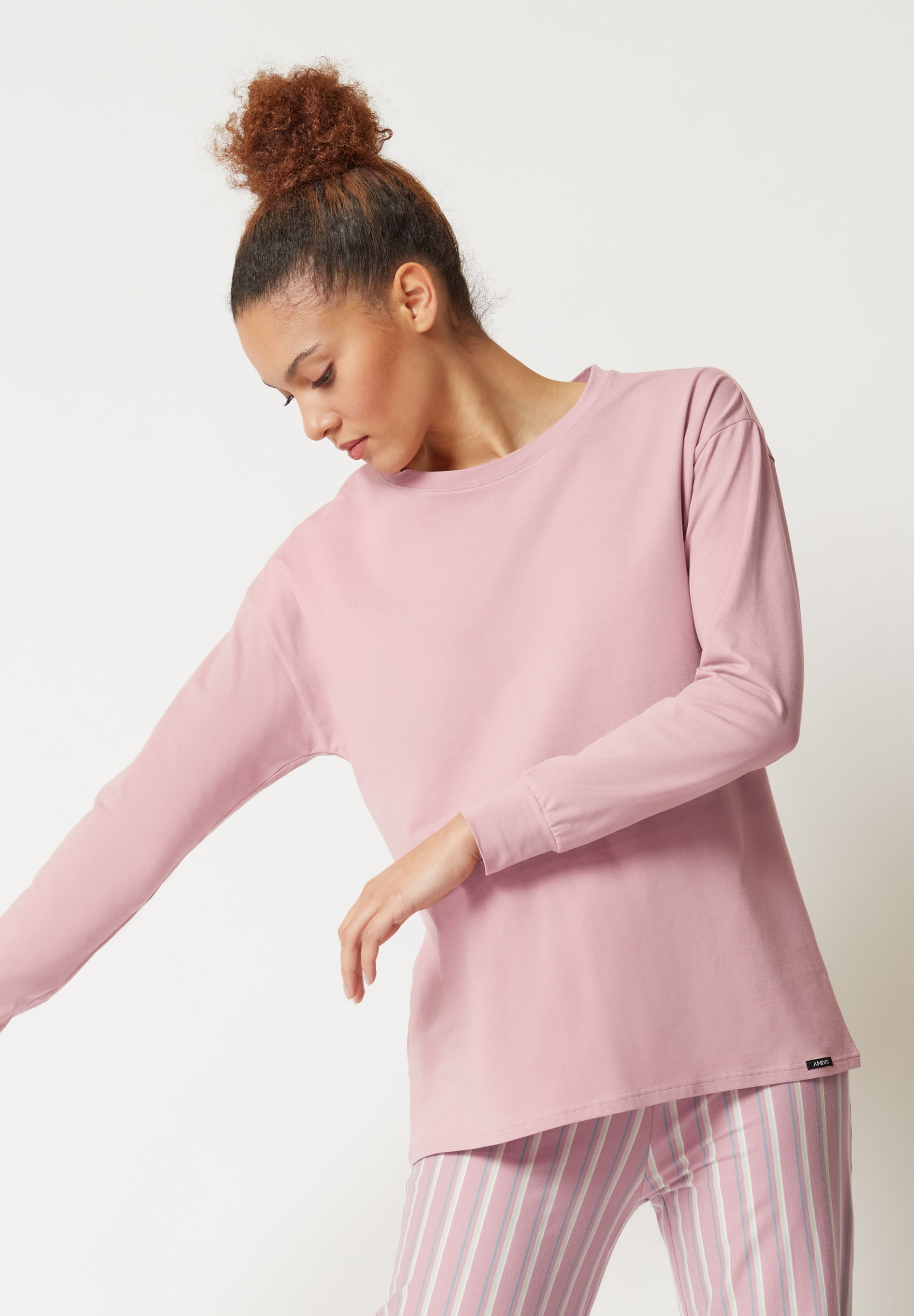 Skiny Damen Shirt langarm Night In Mix & Match #3