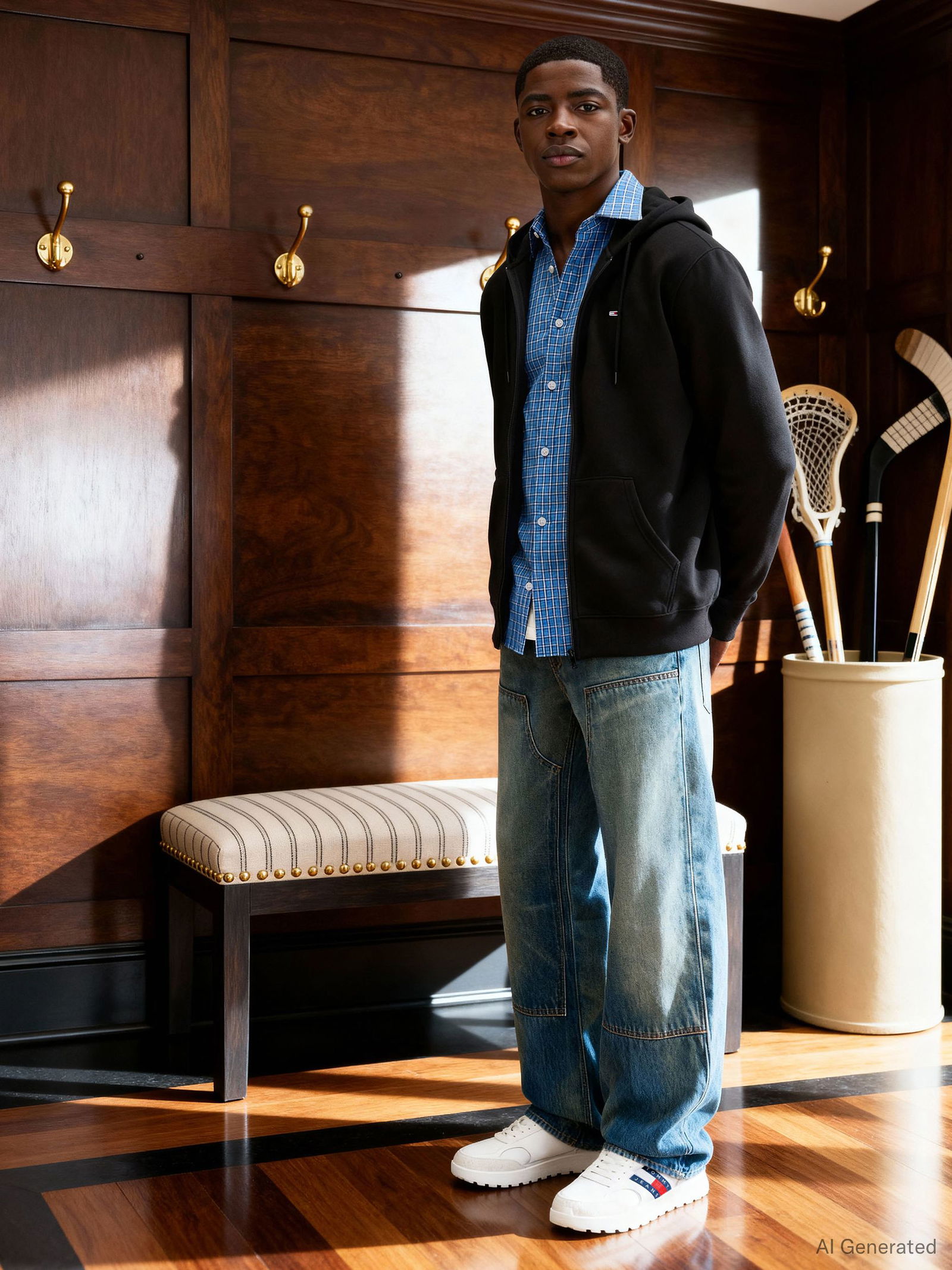 Tommy Jeans |  Tommy Jeans Sweatjacke  | XL | black