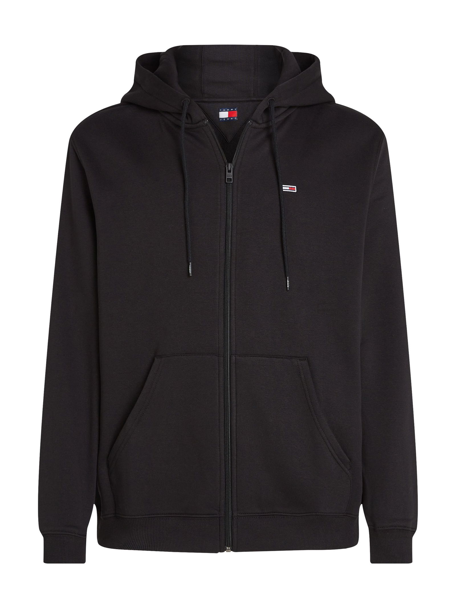  |  TJM REG S FLAG ZIP THRU | XXL | black