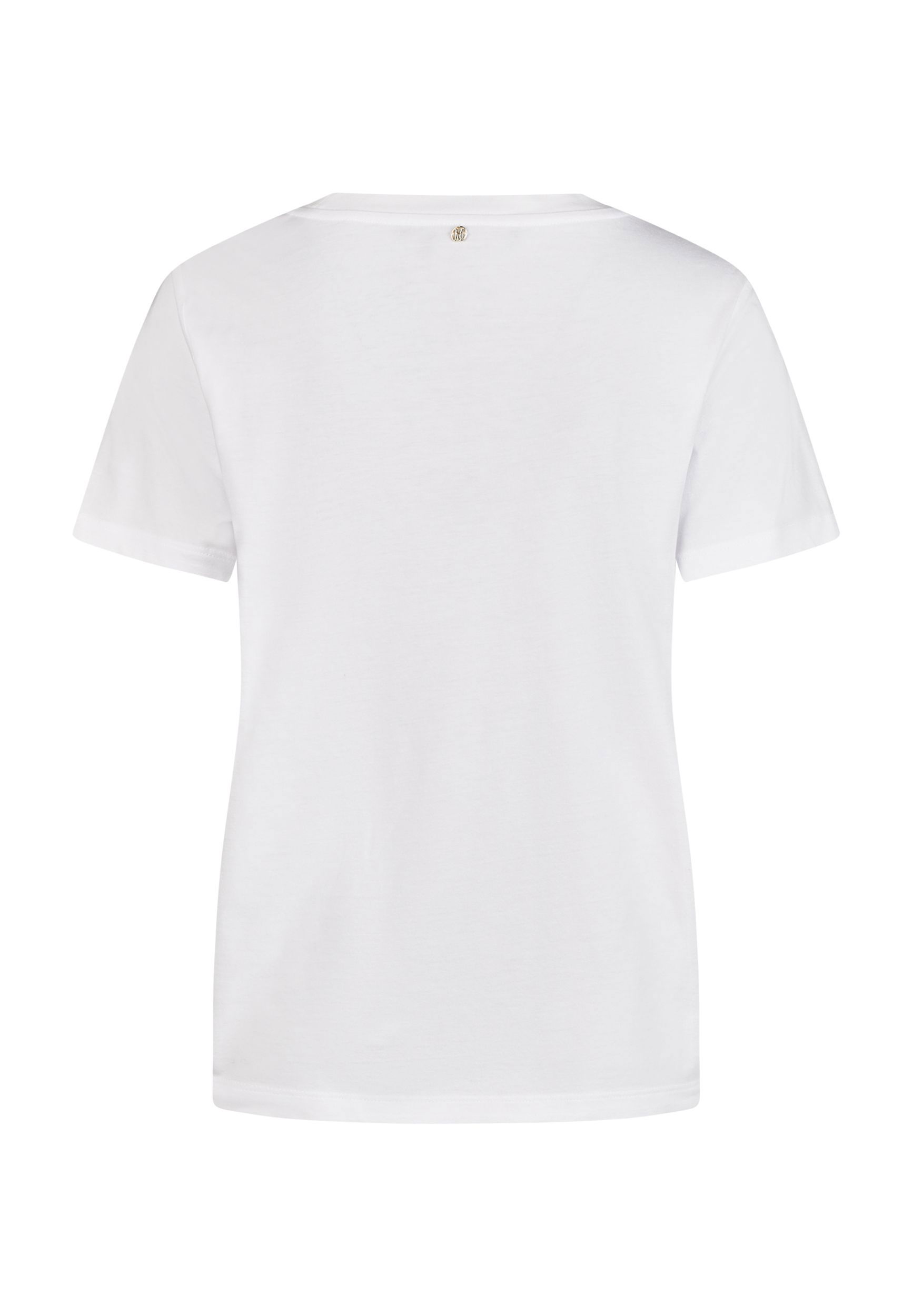 Marc Aurel |  T-Shirt mit LOLLY Print | 42 | white varied