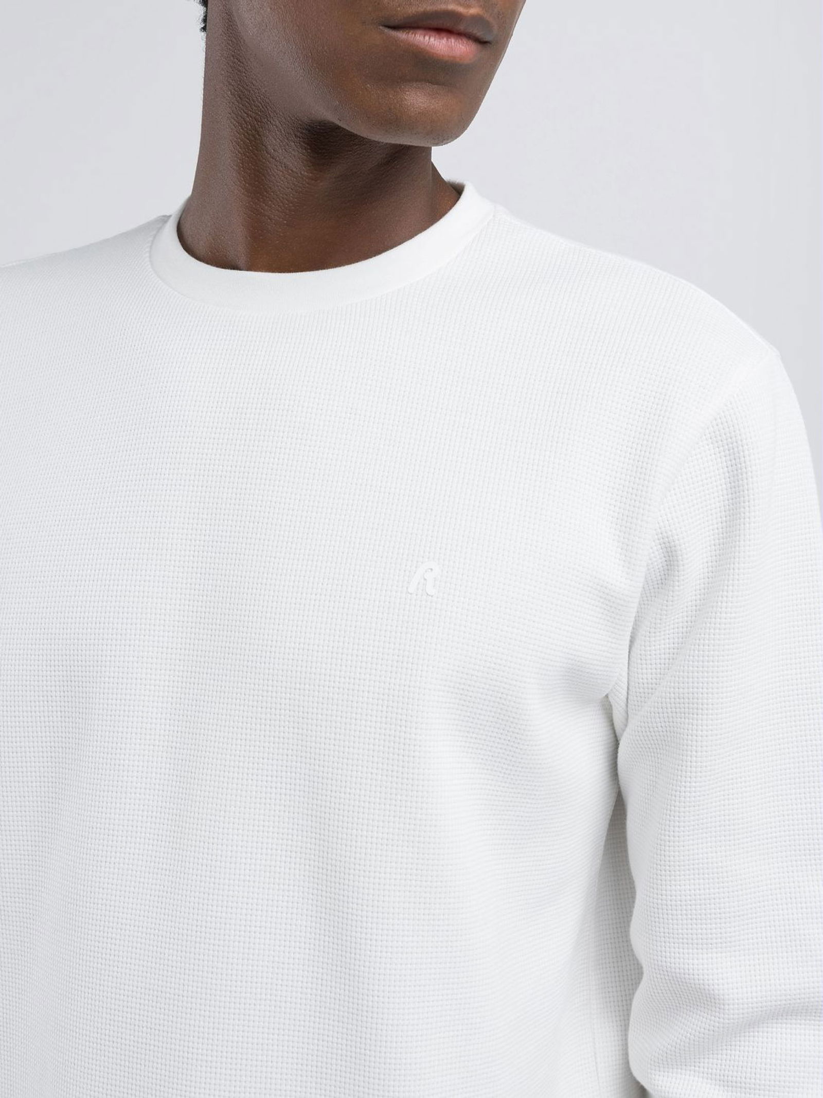 Replay |  Replay Longsleeve  | L | natural white