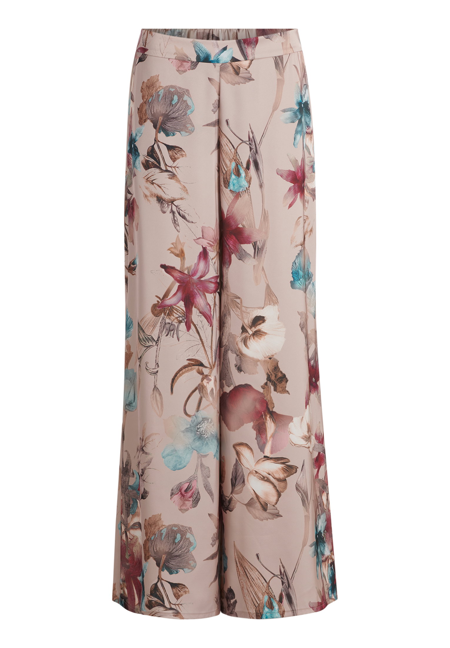 Hose, Beige/Dark Red #2