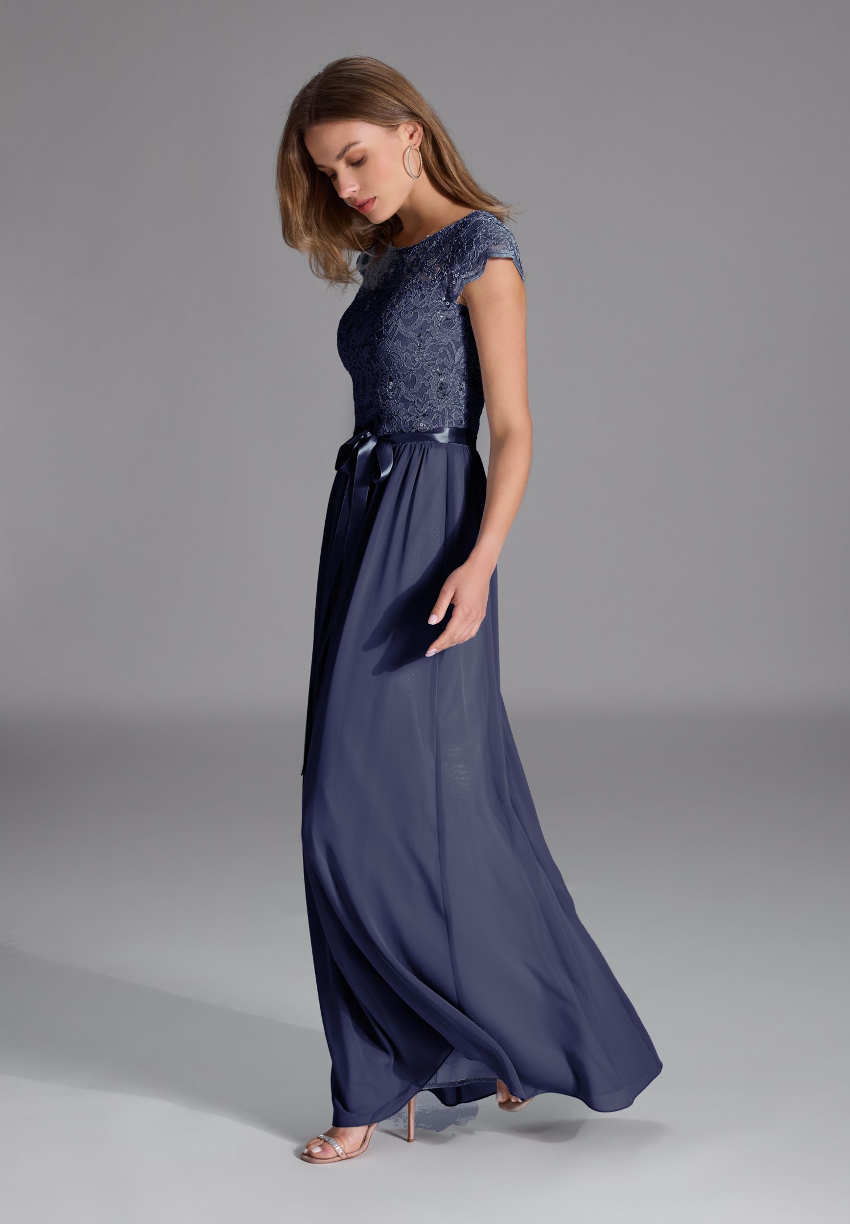 SWING |  SWING Langes Kleid  | 44 | navy