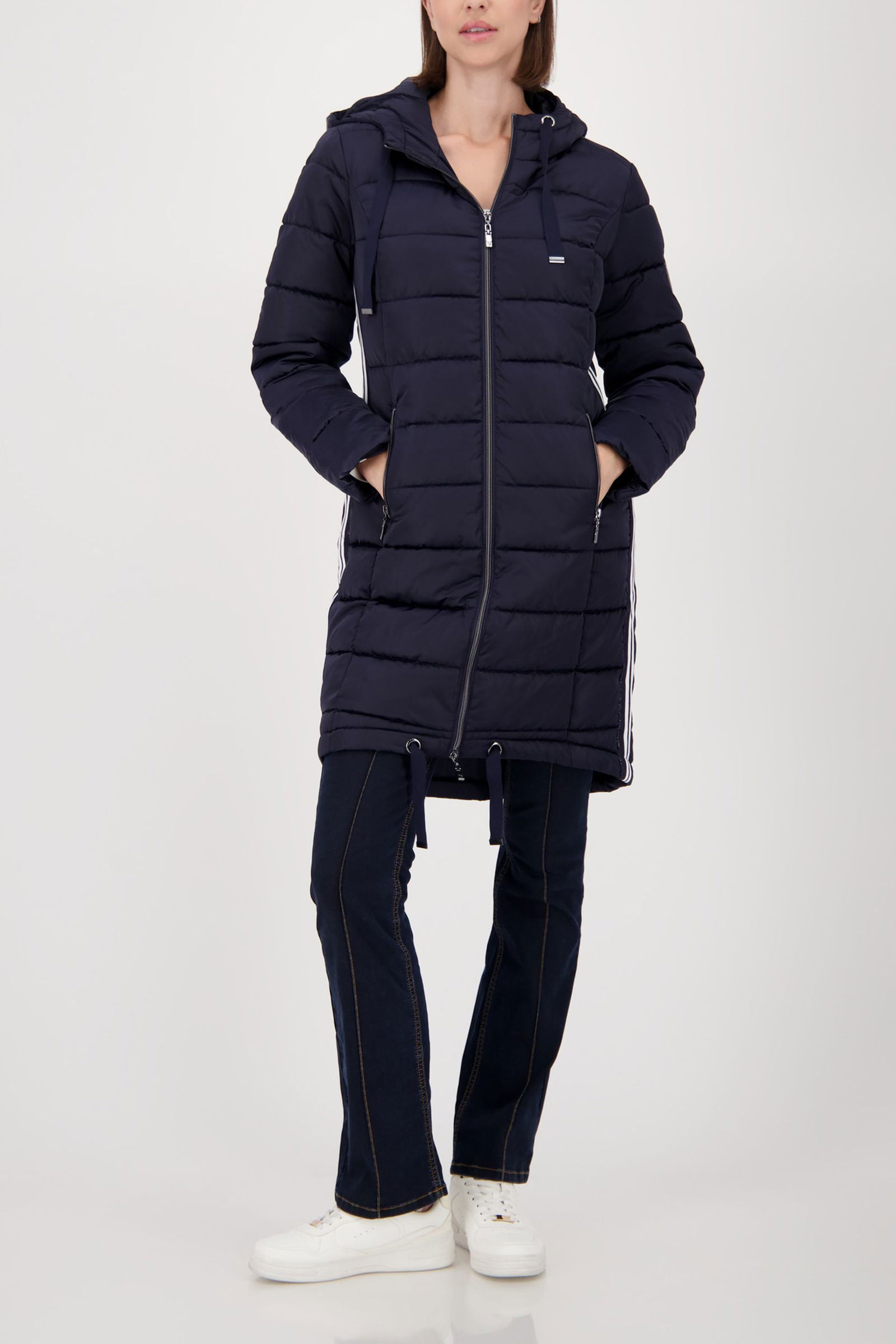 78fcd72a090259ef387a37a55f8c6442 Monari |  Monari Steppmantel | 46 | dark denim