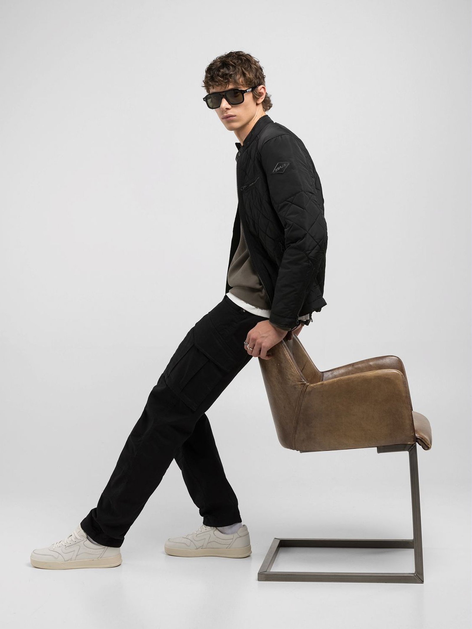 Replay |  Replay Steppjacke | 3XL | black