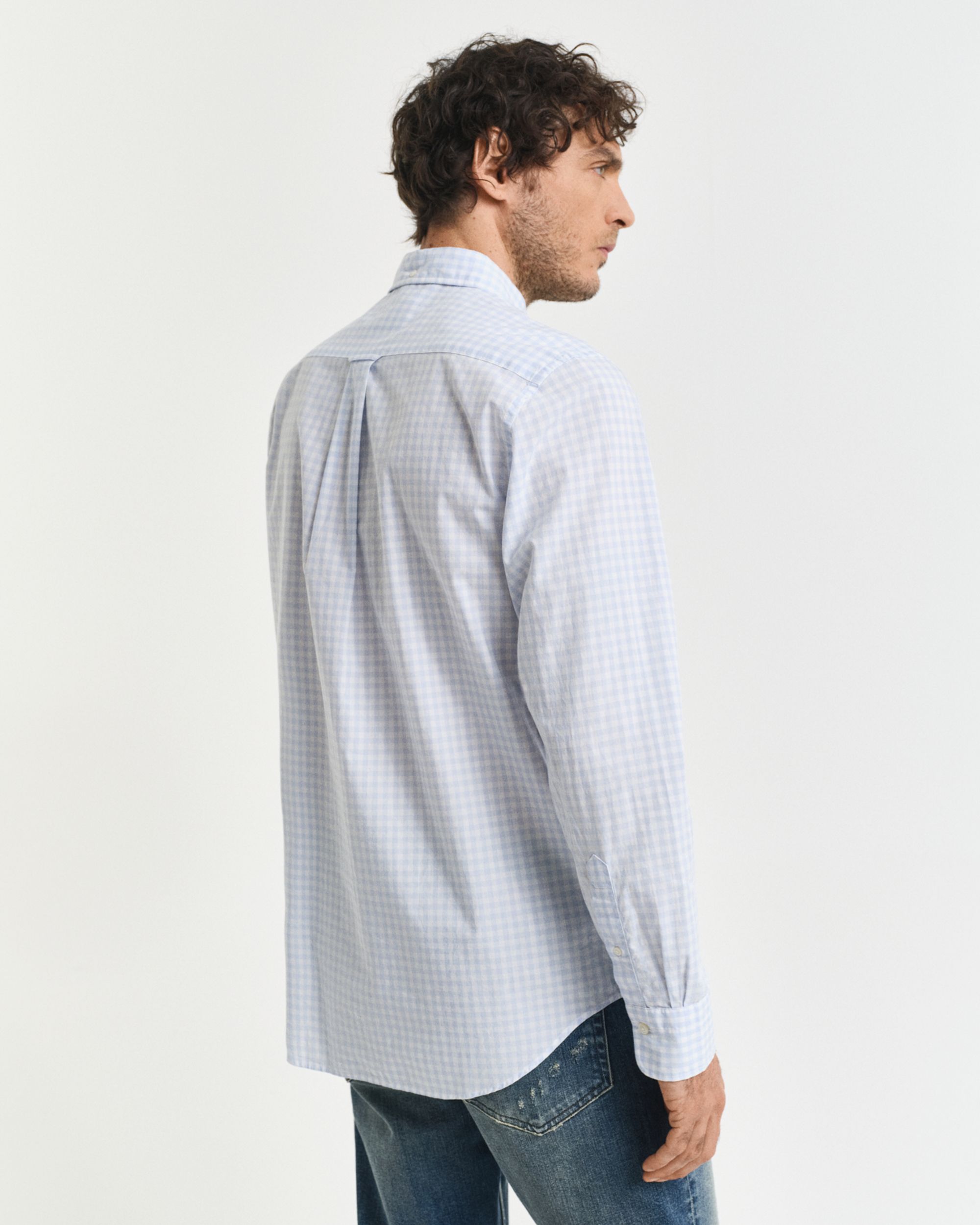 Gant |  Gant Hemd Regular Fit  | 4XL | light blue