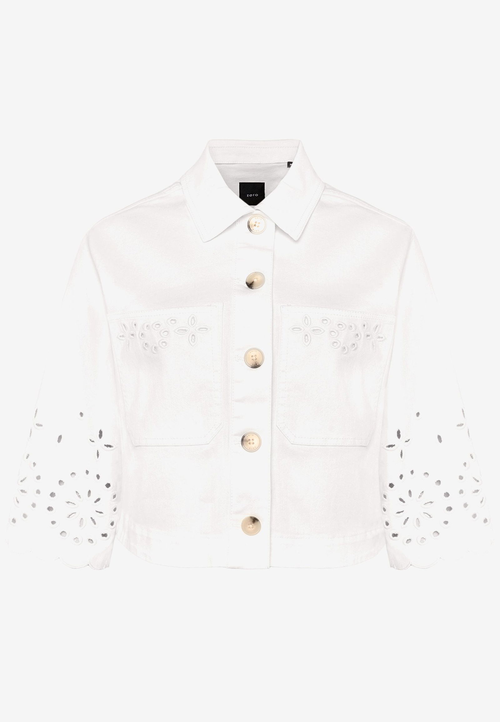 Zero |  Zero Kurzblazer  | 34 | patch creamcream