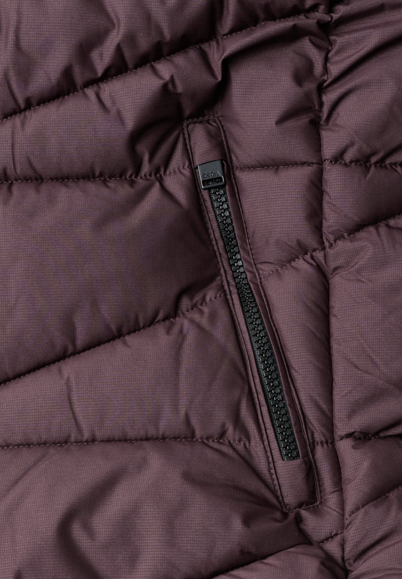 TOS Sportive Padded Jacket, berry red #2