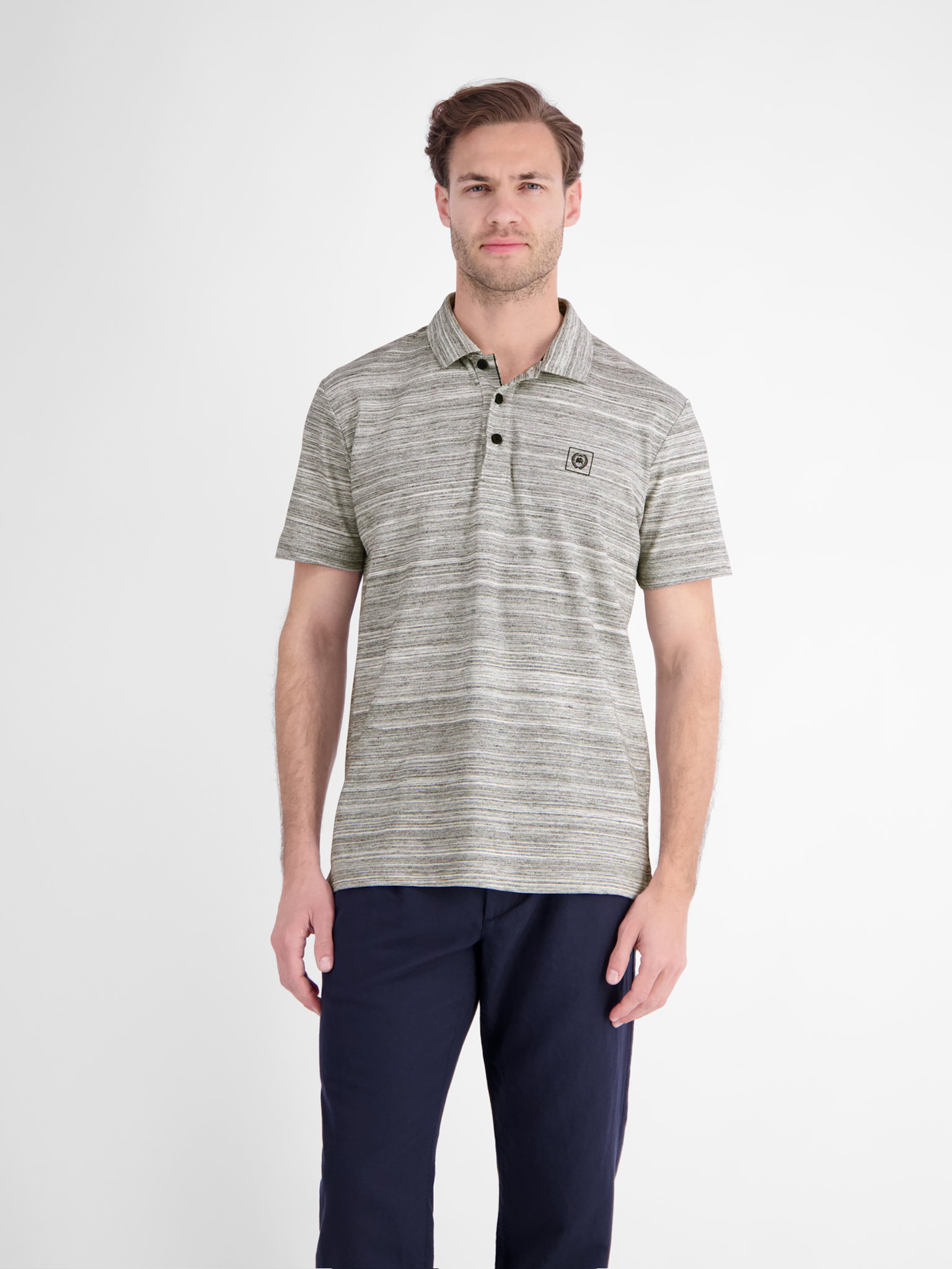 POLO 1/2 ARM, BROKEN WHITE #3