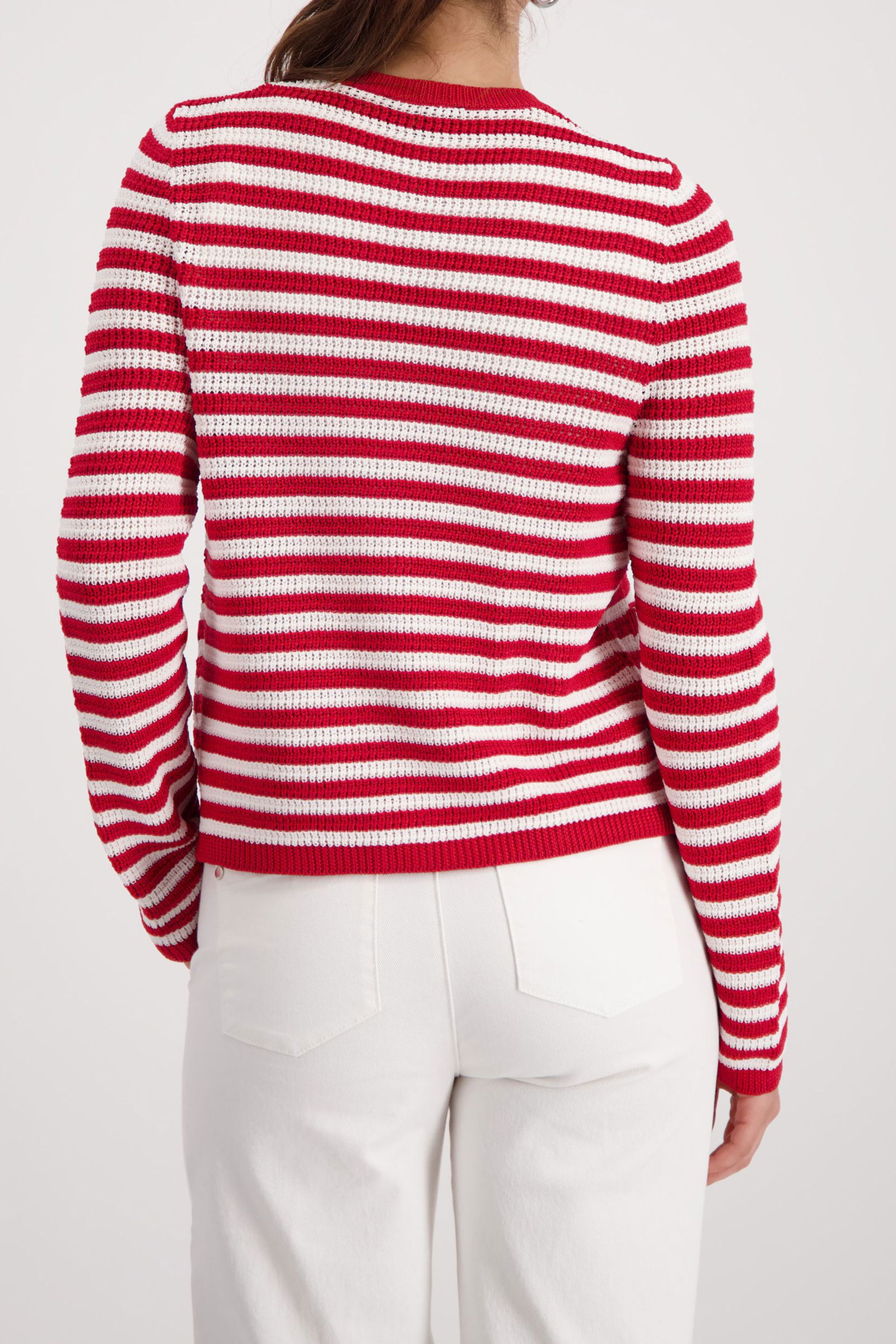 |  Strickjacke, chilli pepper ringel | 40