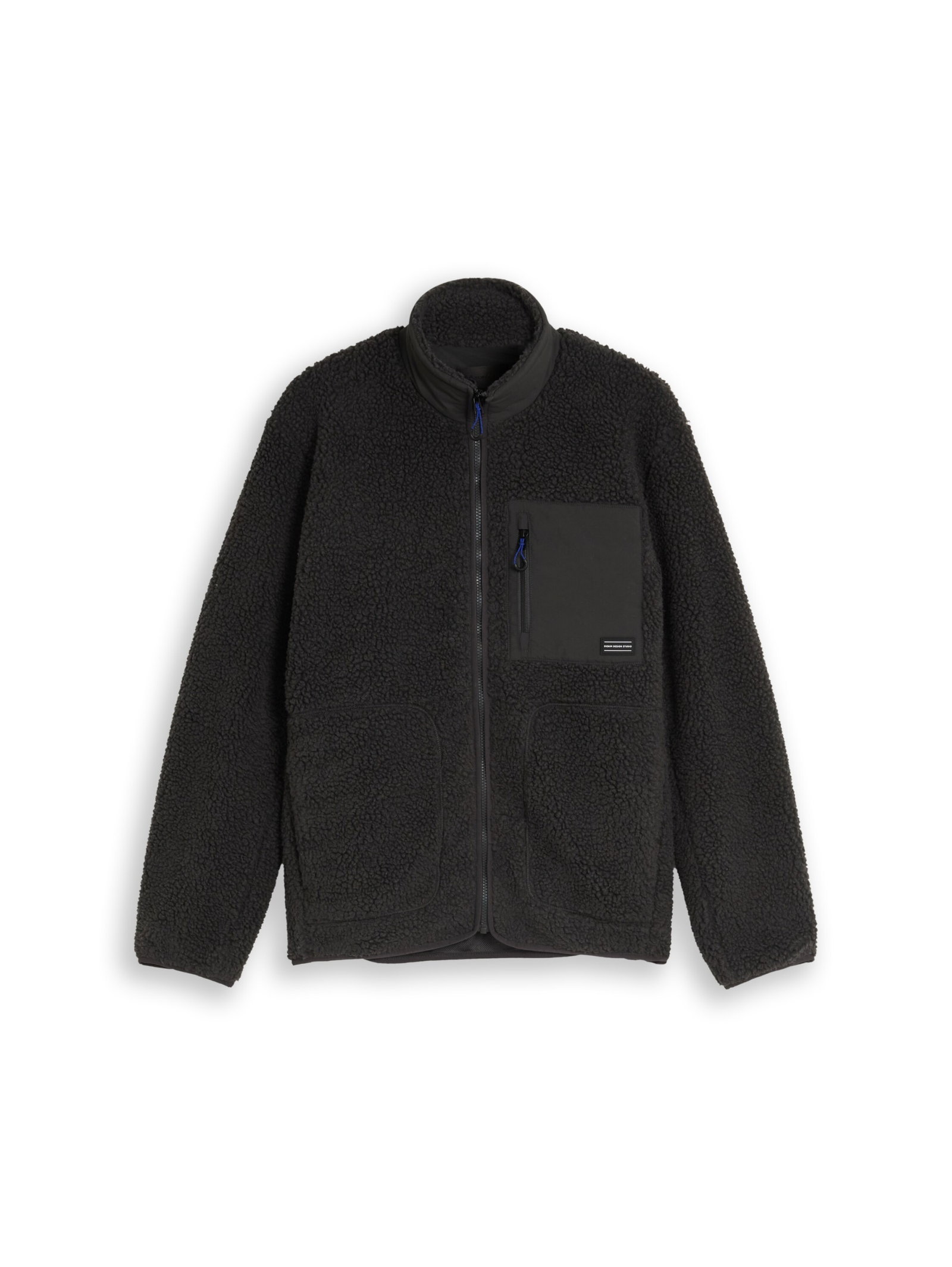 teddy jacket, Coal Mine Grey #1
