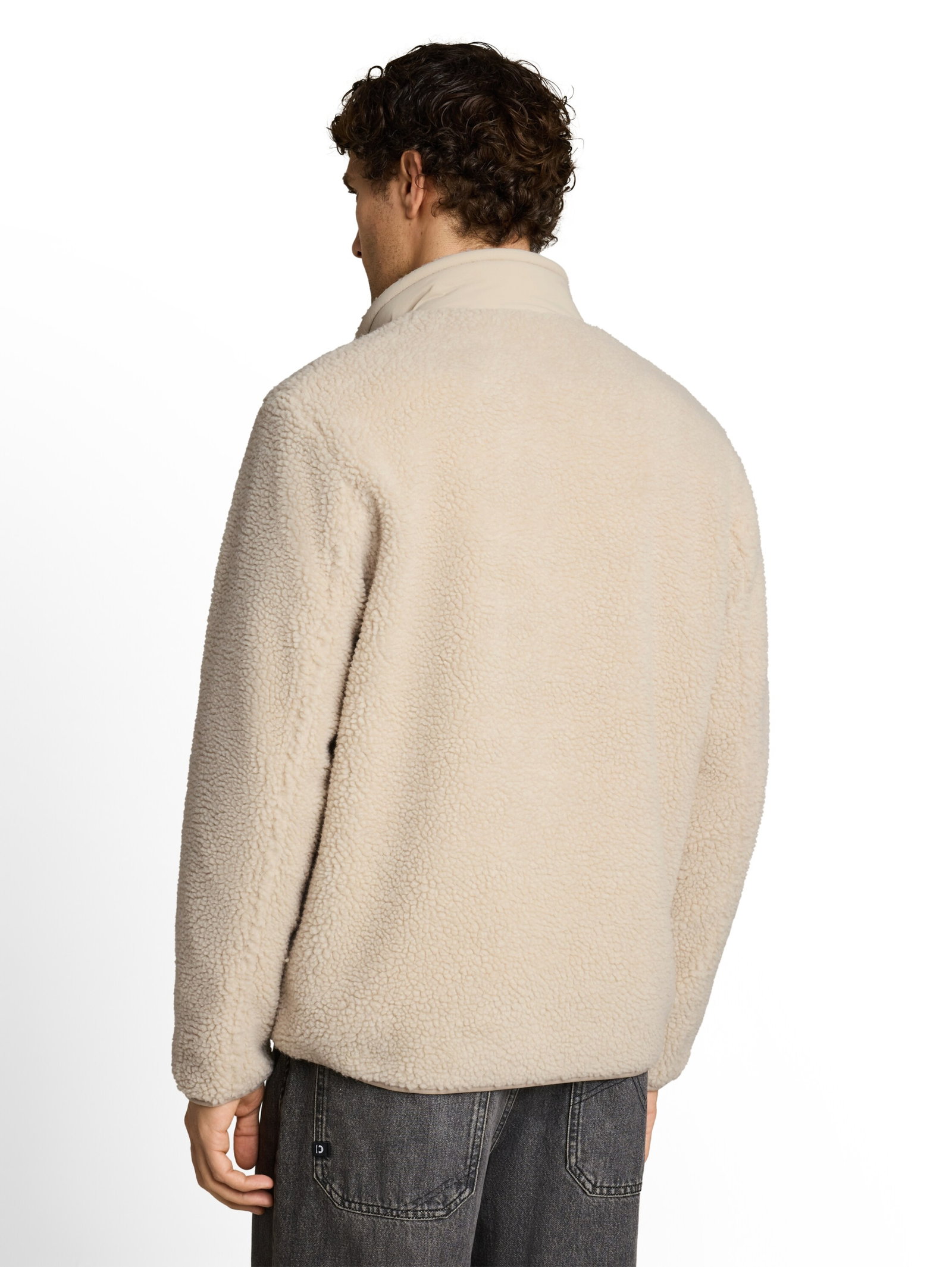 teddy jacket, Dusty Beige #4