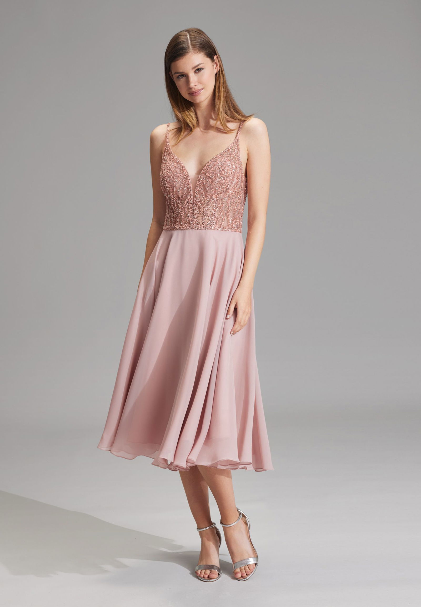 SWING |  SWING Kurzes Kleid  | 32 | flamingo pink