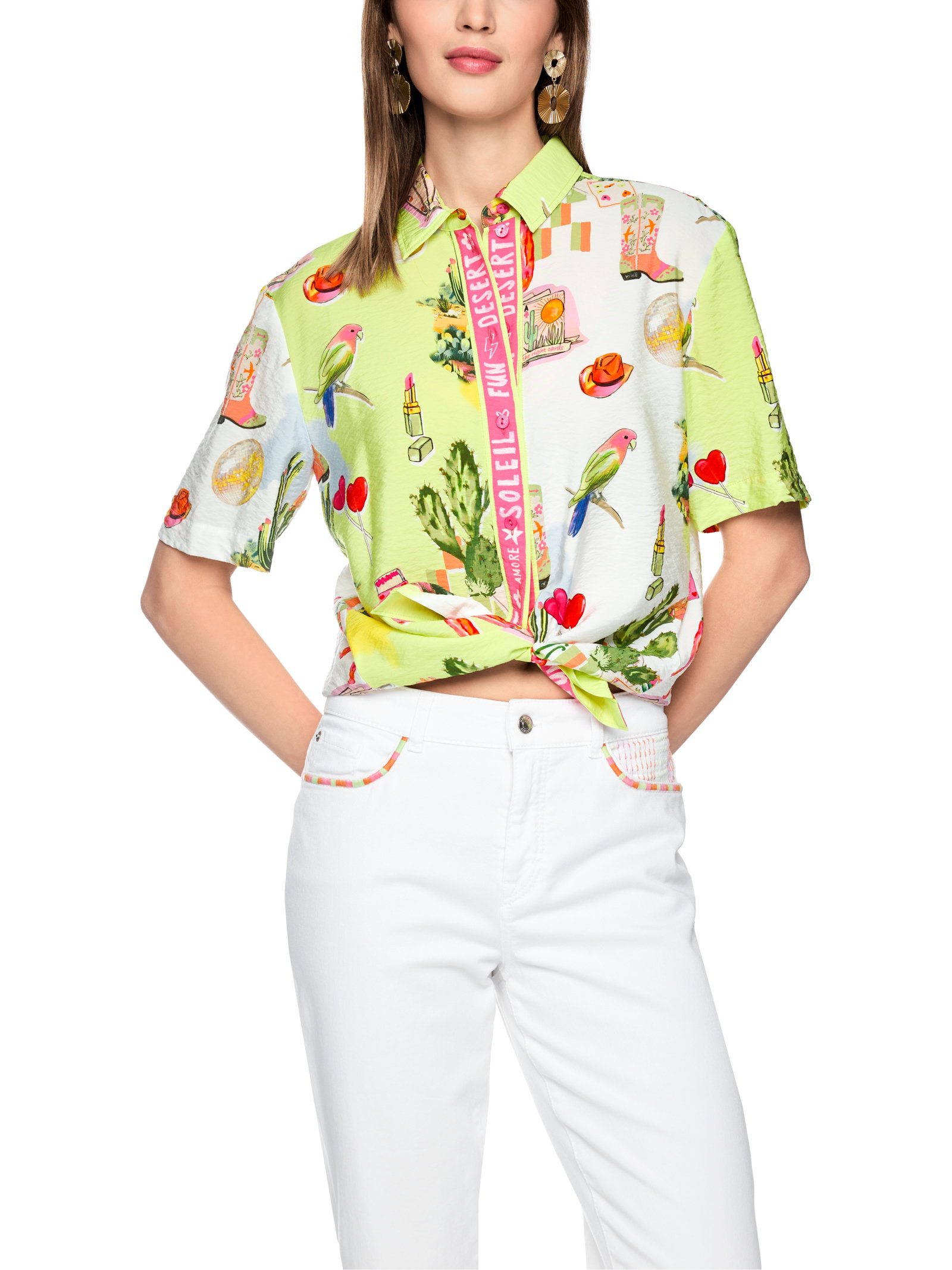 Marc Cain Bluse im Hemdstyle "Rethink Together" #5