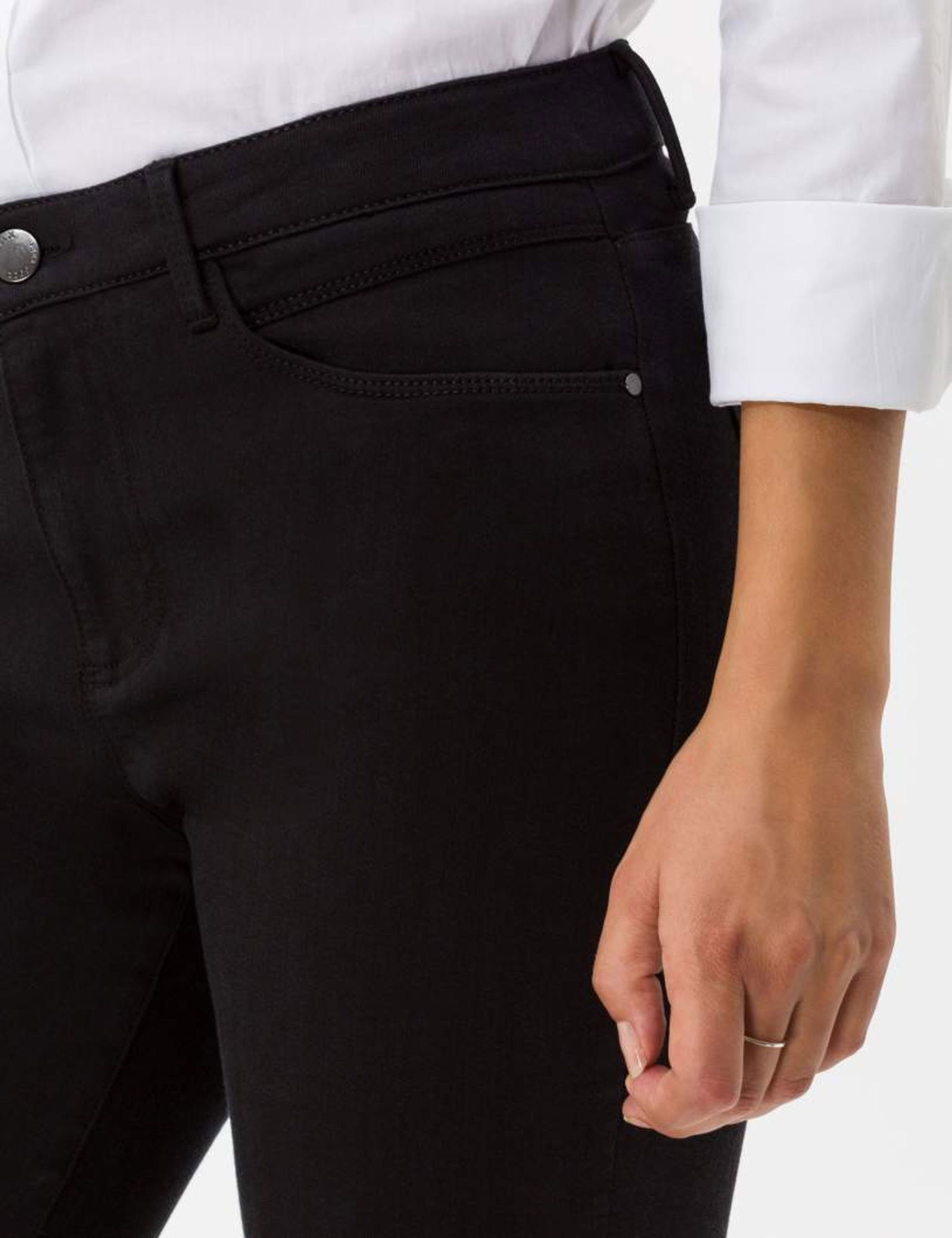Brax | Brax Five-Pocket-Röhrenjeans "Shakira" | 40 | black