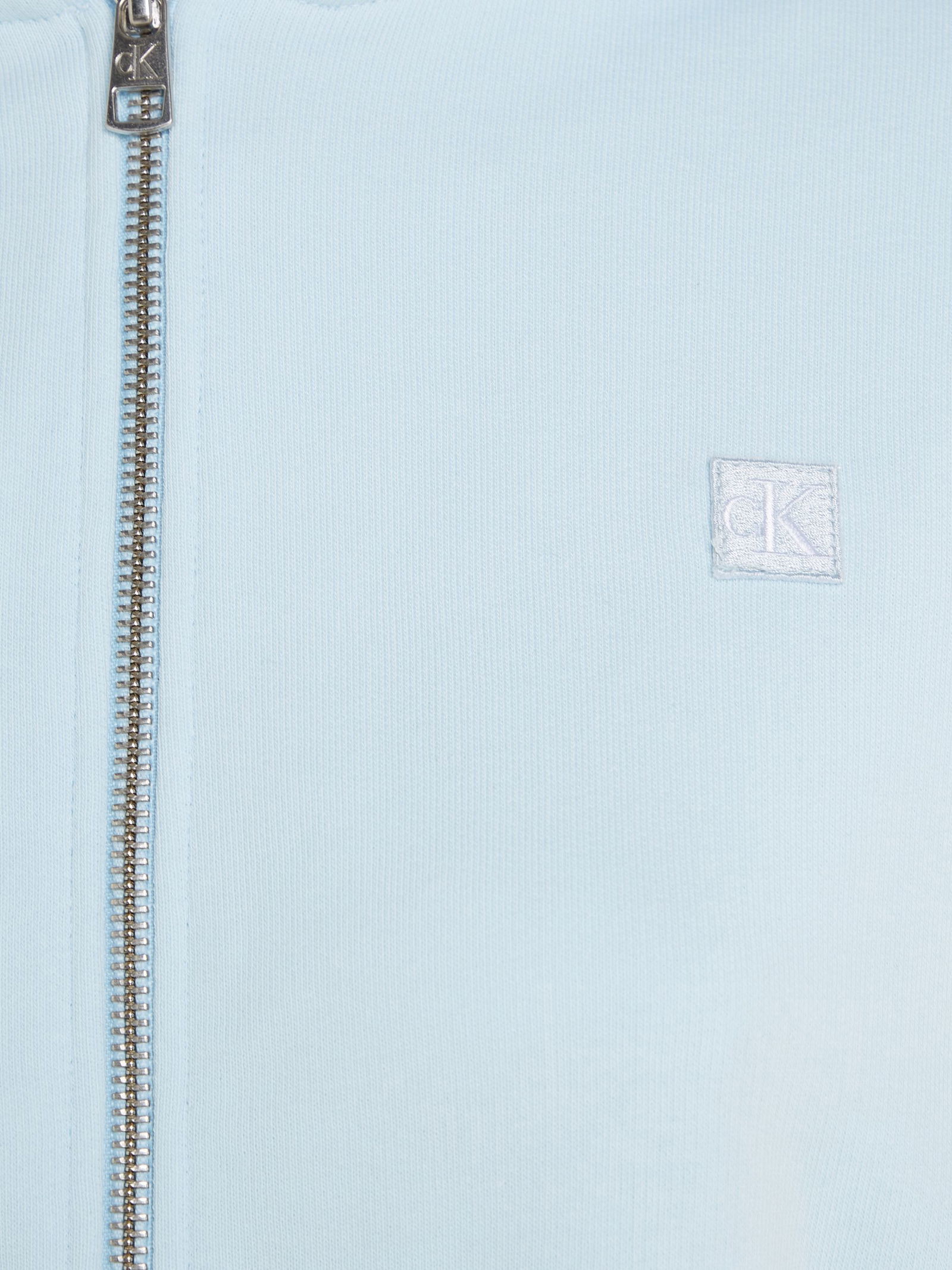  | CK EMBRO BADGE ZIP-THROUGH | L | lavender aura