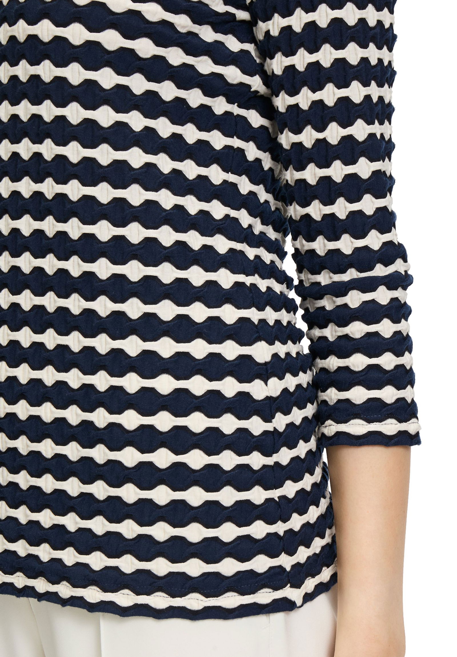 Betty Barclay |  Betty Barclay Shirt  | 44 | dunkelblau/weiß