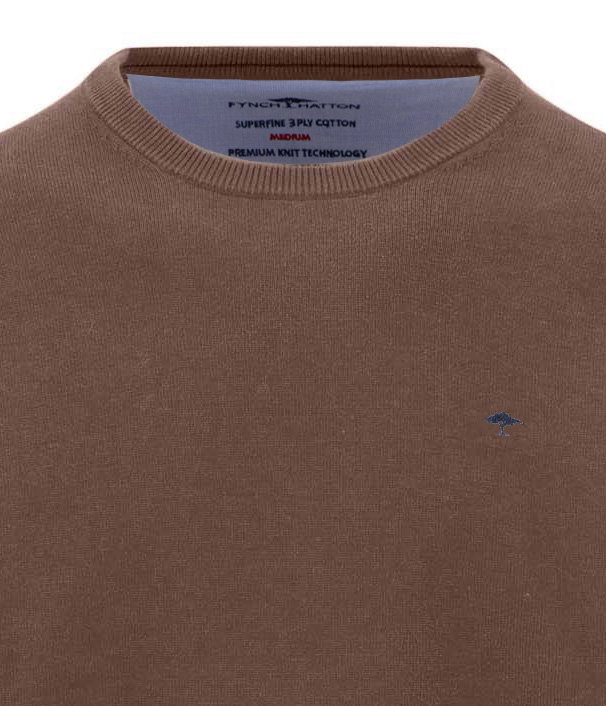 O-Neck, Superfine, dark chocolate #3
