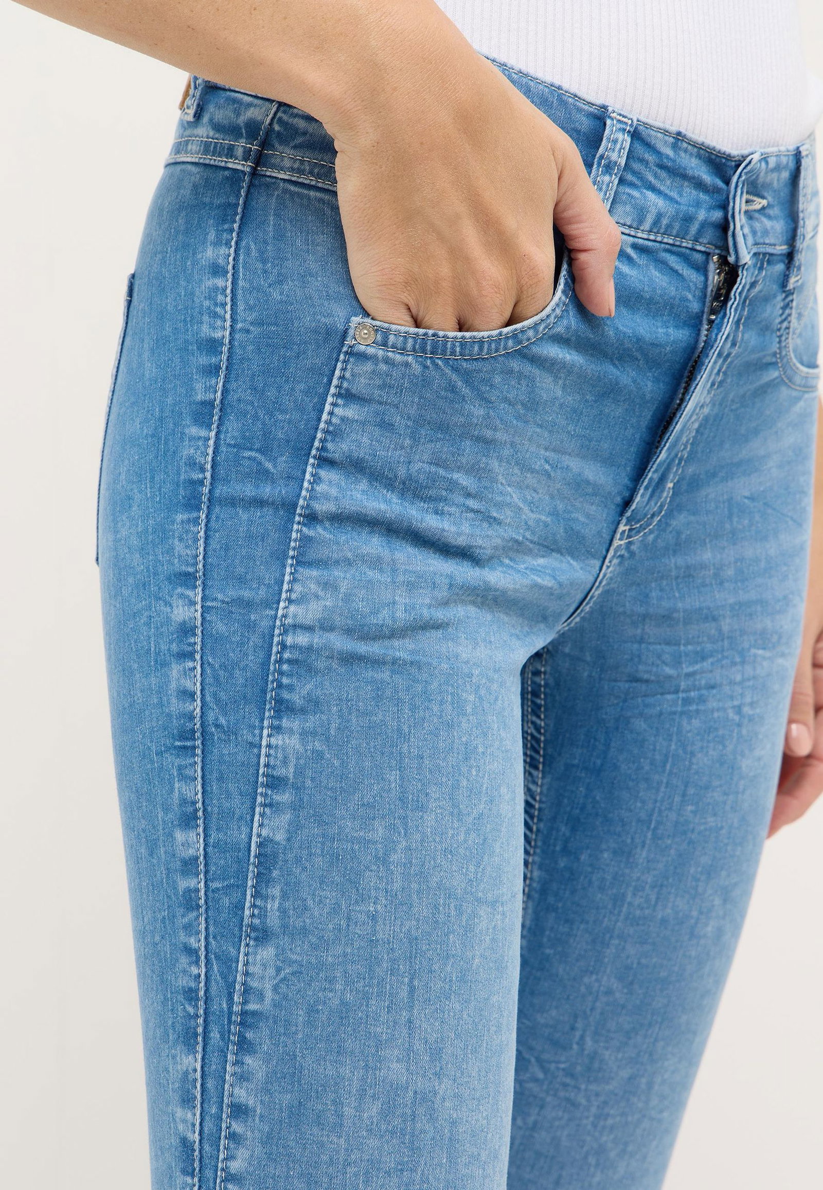 Angels |  Angels 7/8 Jeans "Ornella" | 36 | light blue random used