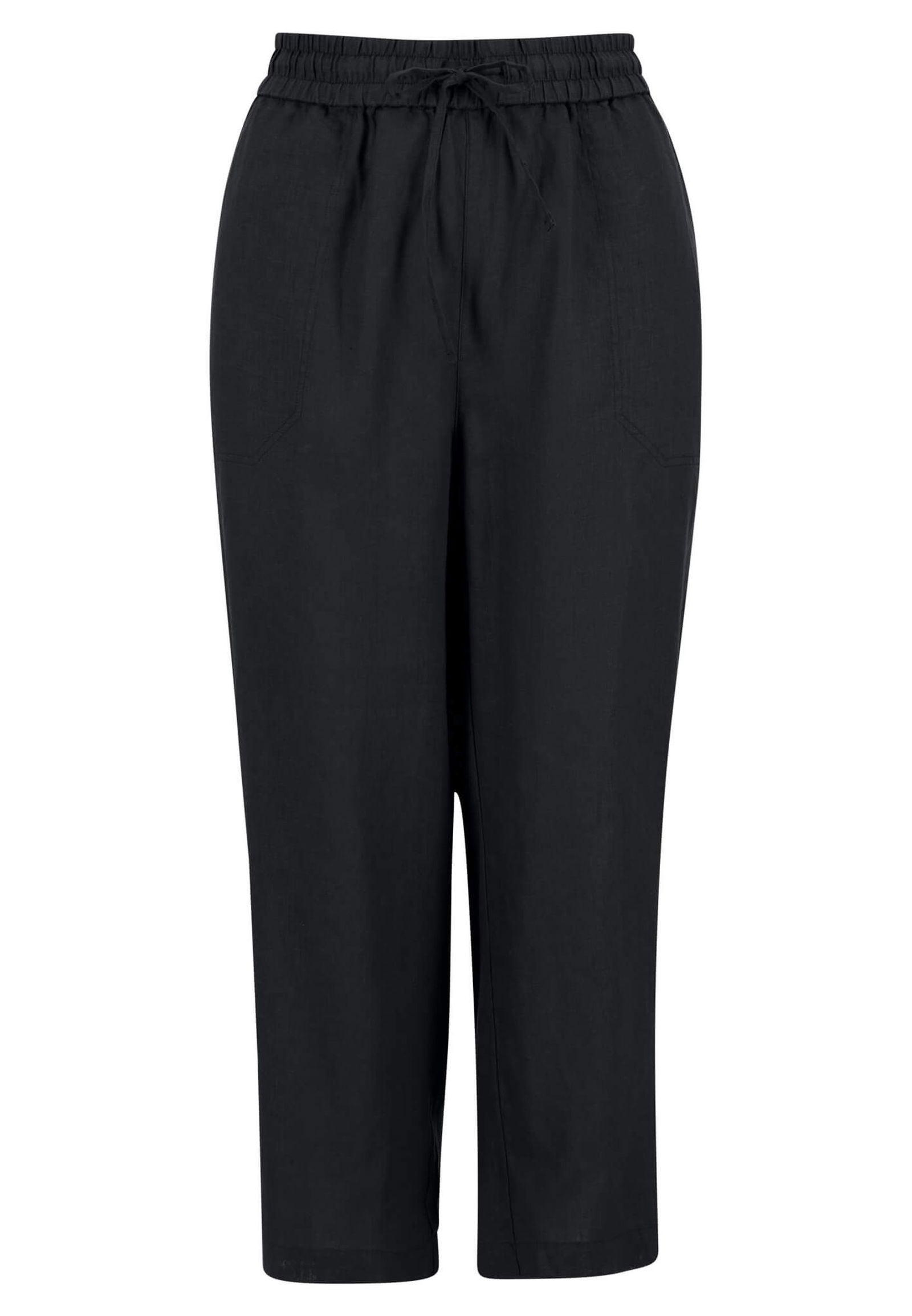 Fynch Hatton |  Fynch Hatton Leinenhose  | 42 | black