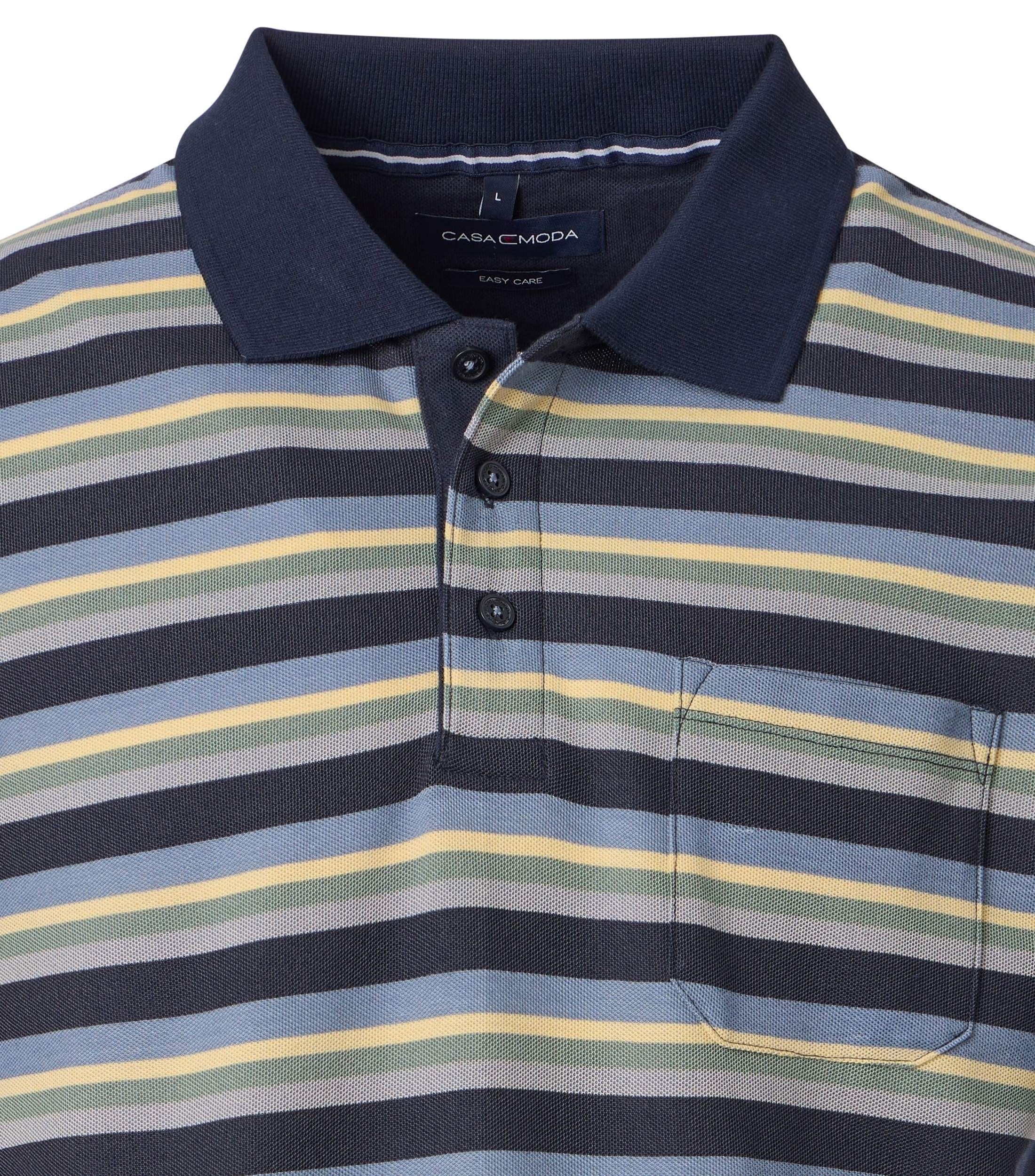 Casa Moda |  Casa Moda Poloshirt  | XXL | blau