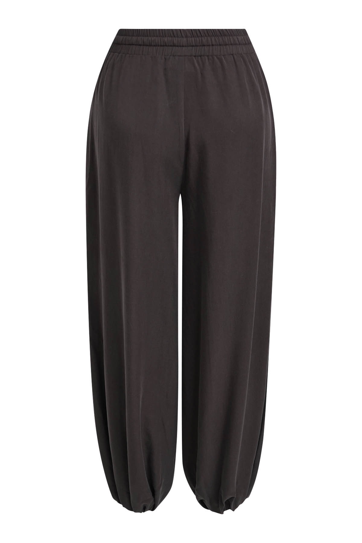 PANTS WITH BALLOON HEM, DARK CHOC #3