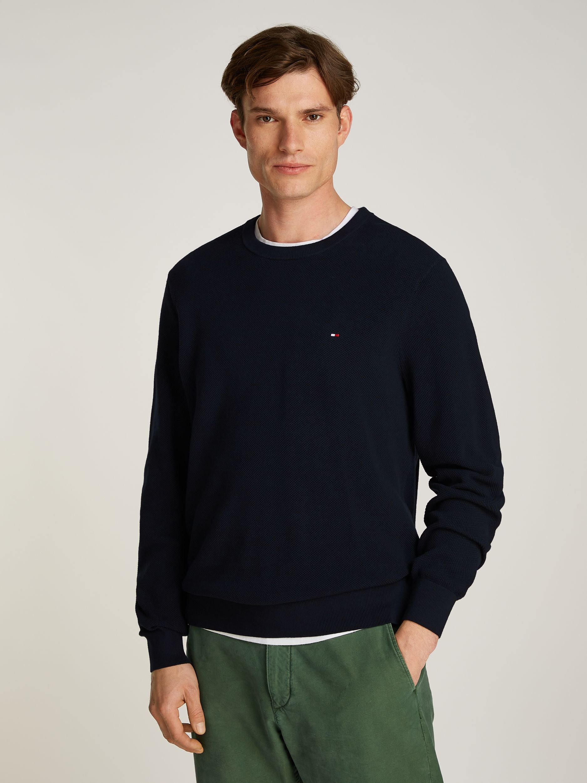 Tommy Hilfiger |  Tommy Hilfiger Pullover  | M | desert sky